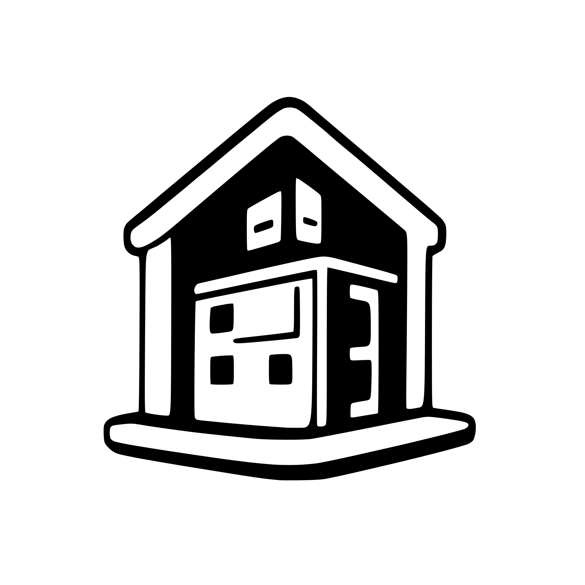 AI-generated SVG of a Create a warehouse icon, like a house garage with boxes inside