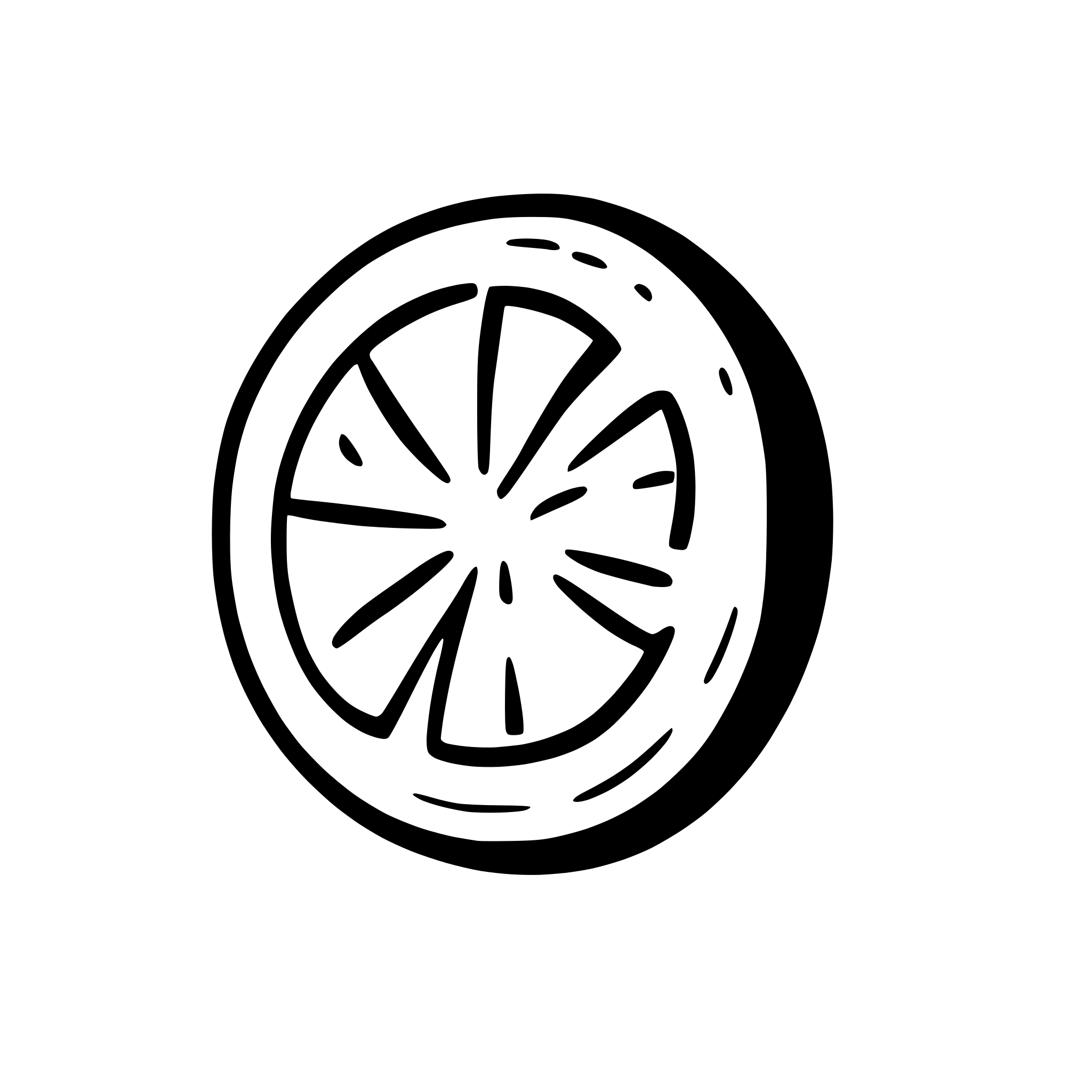 AI-generated SVG of a top down view of a sliced lemon