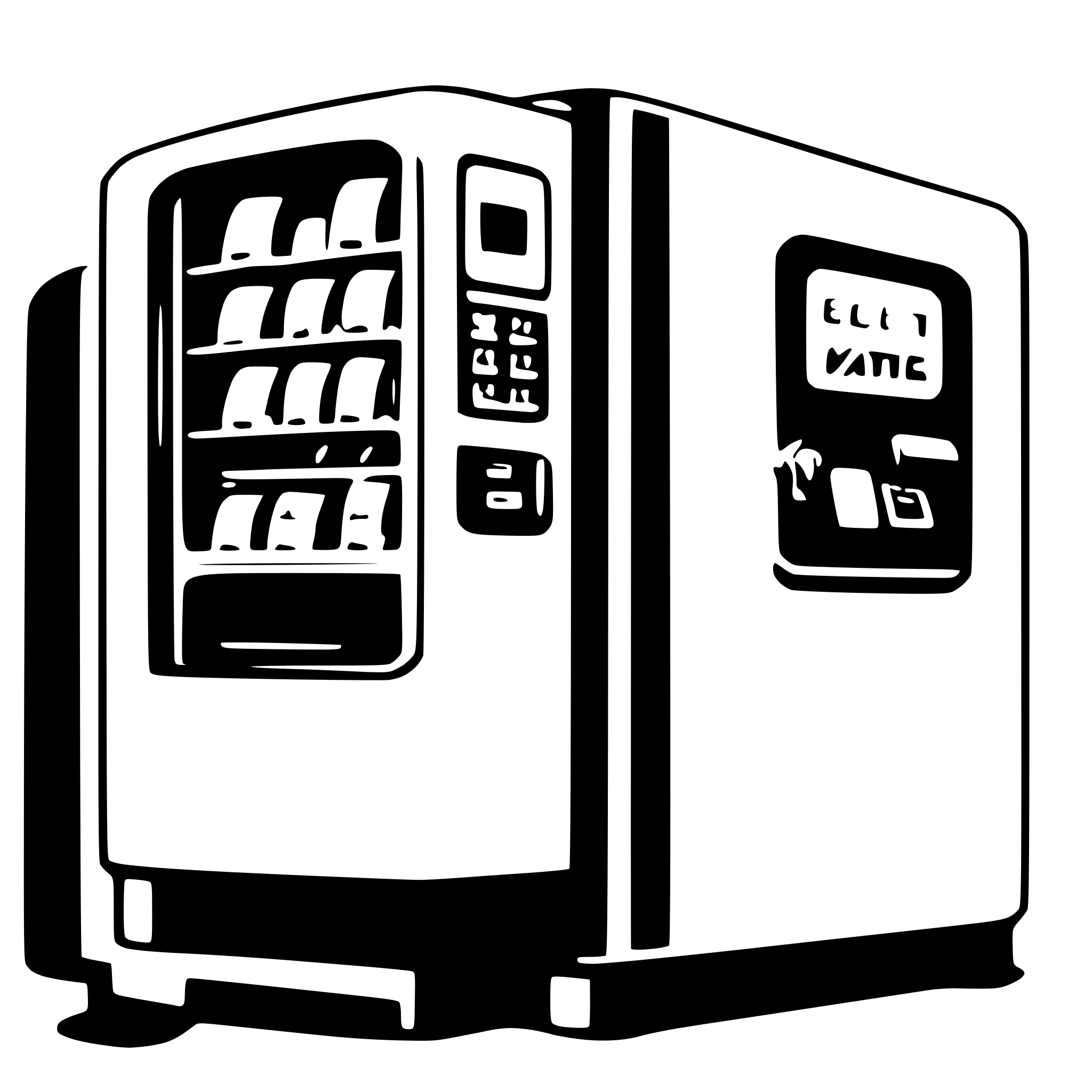AI-generated SVG of 'vending machine'