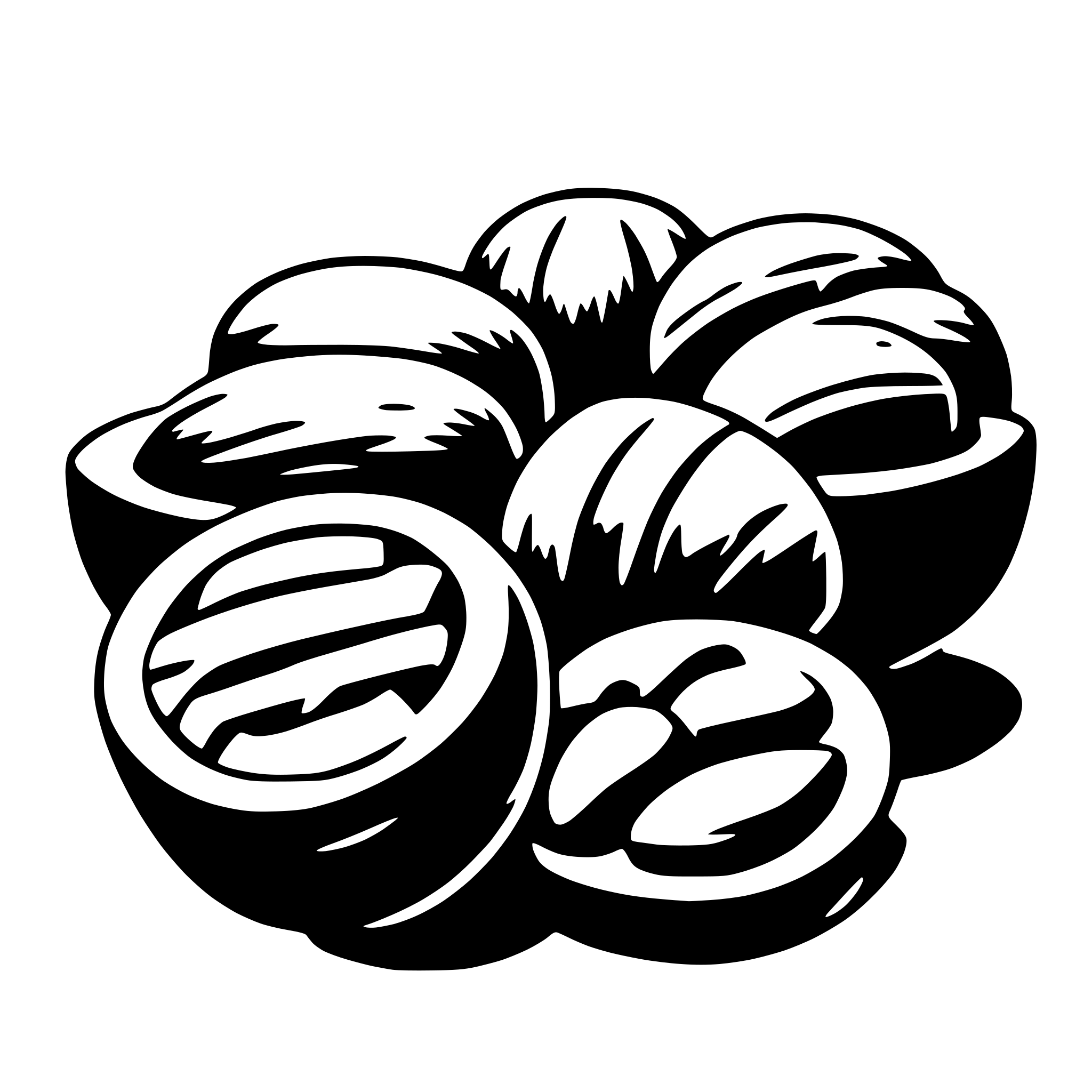 AI-generated SVG of a nuts