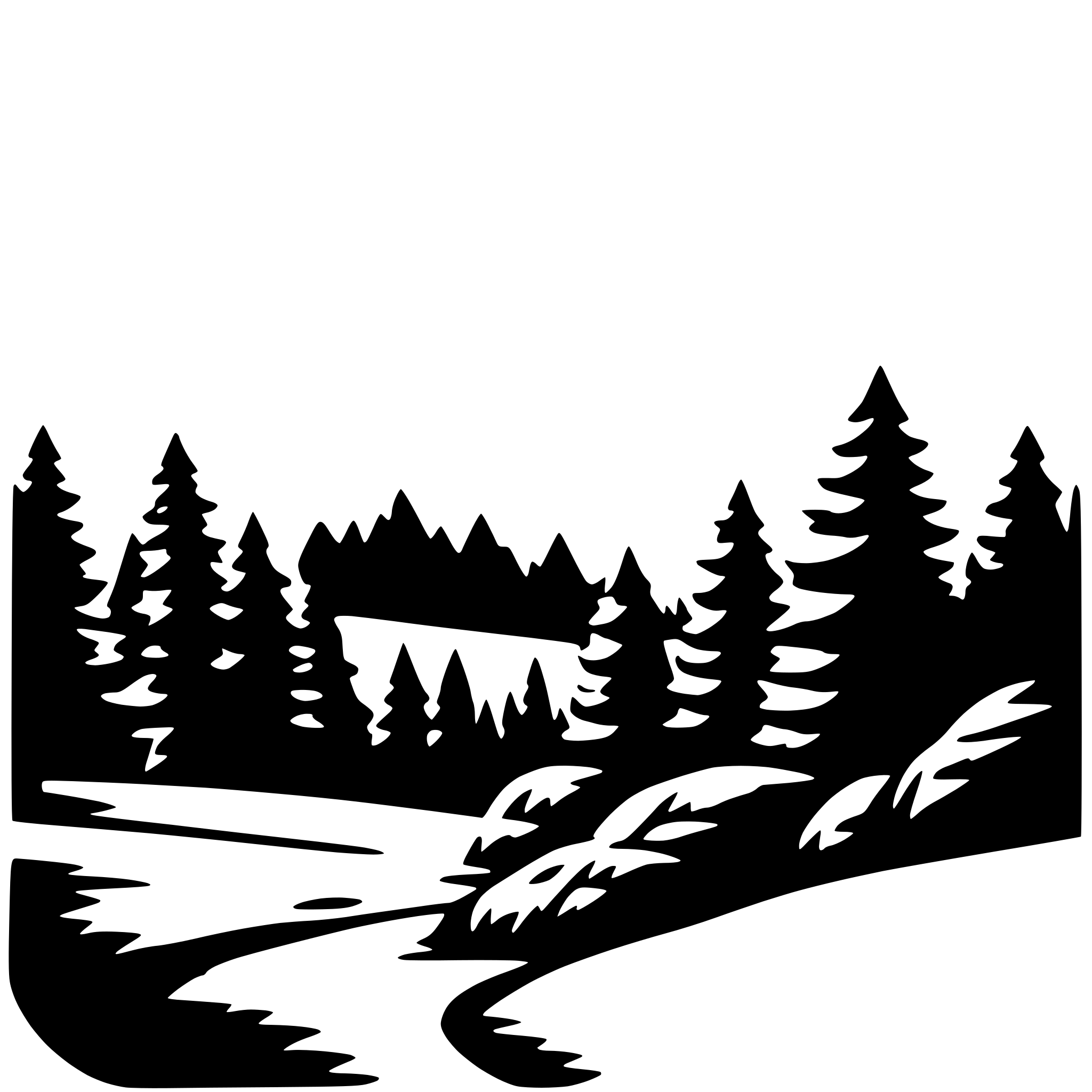 AI-generated SVG of a mountain air