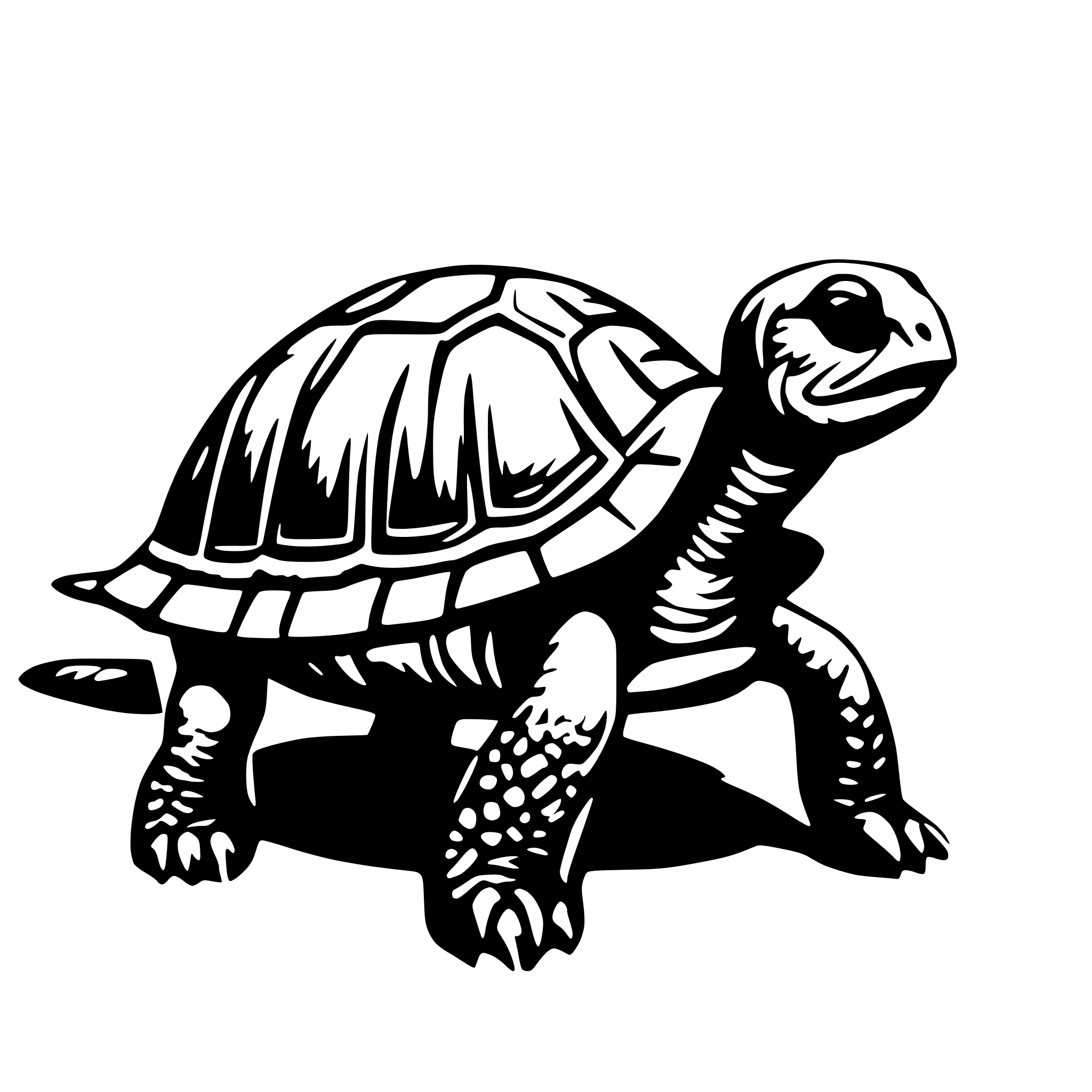 AI-generated SVG of 'Turtle'