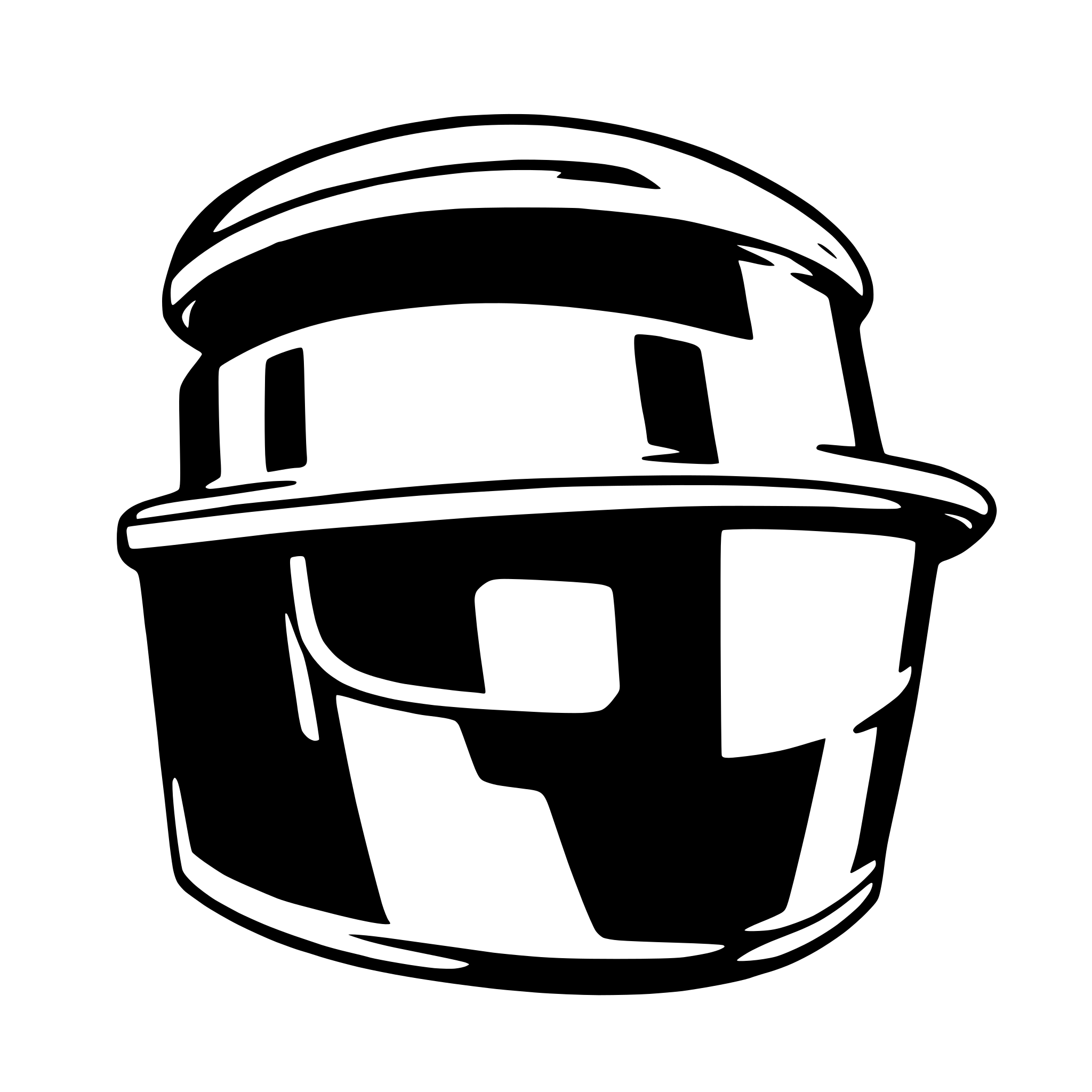 AI-generated SVG of a visor
