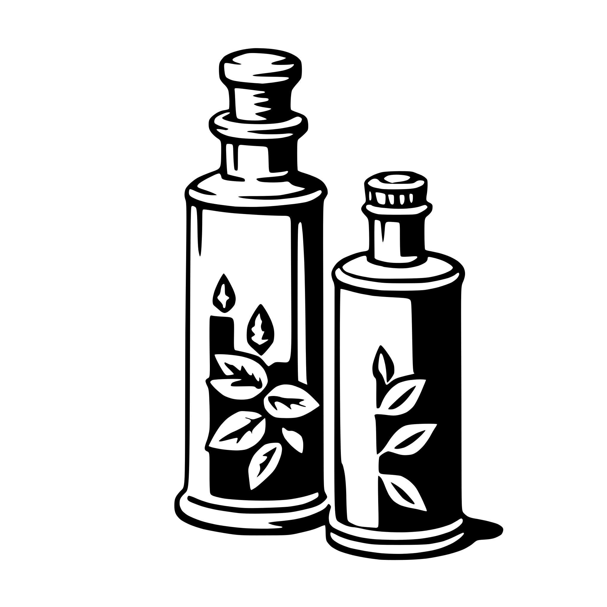 AI-generated SVG of a vial