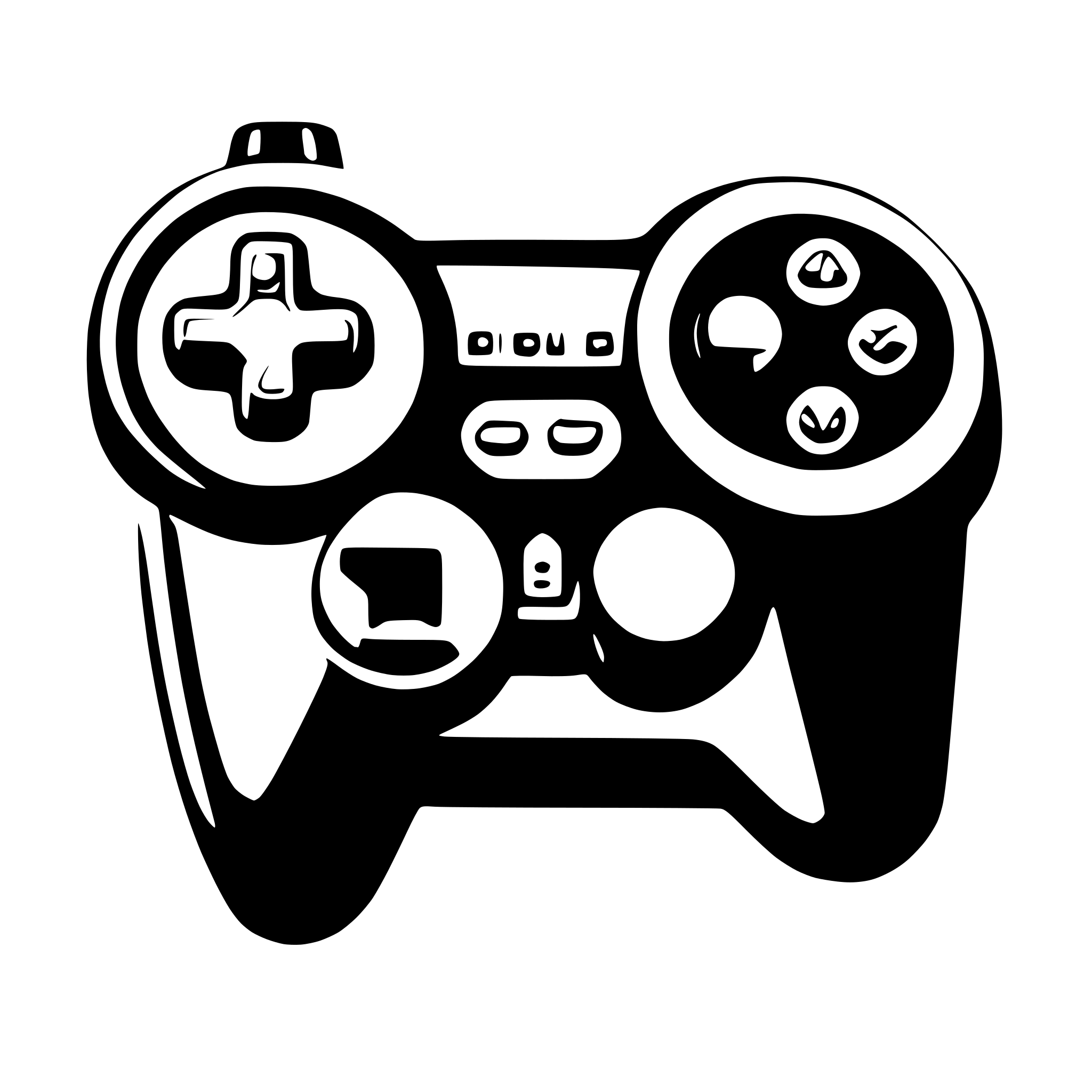 AI-generated SVG of 'controller'