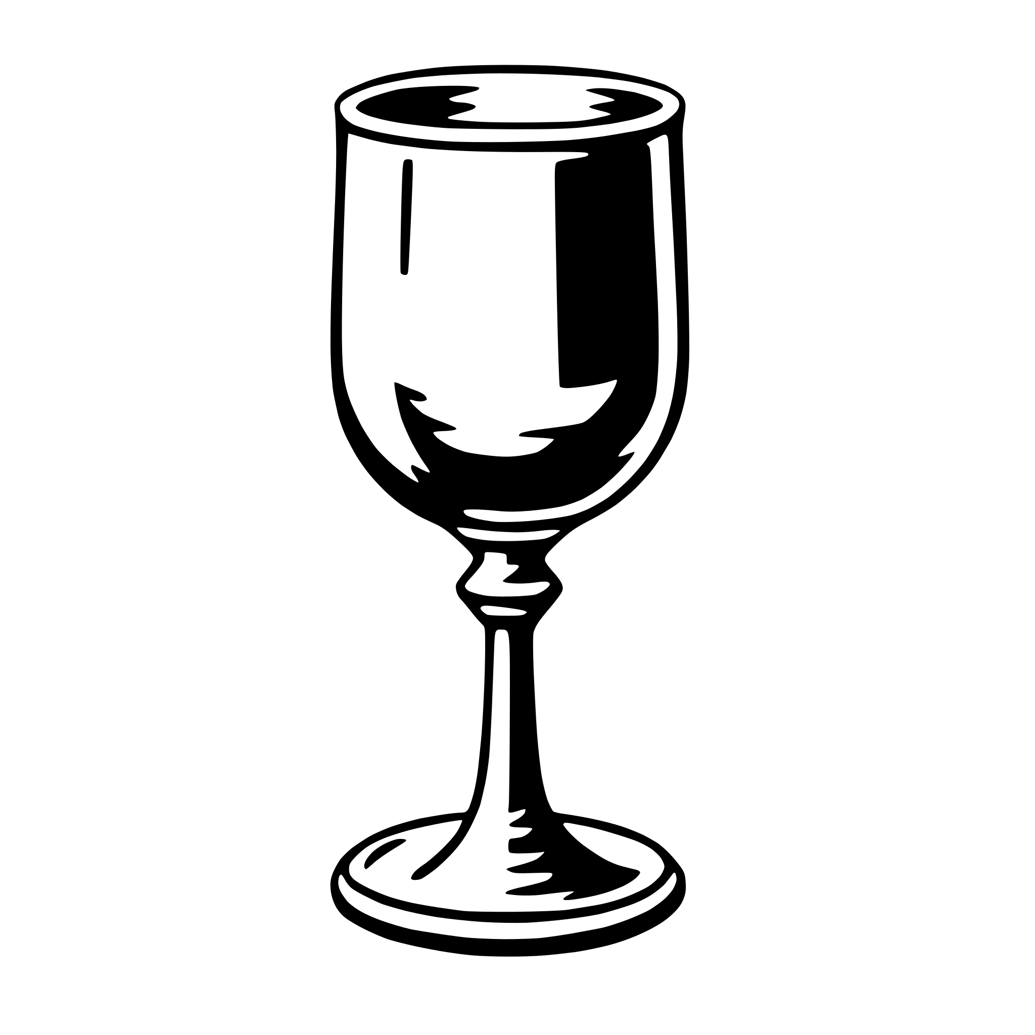 AI-generated SVG of a goblet