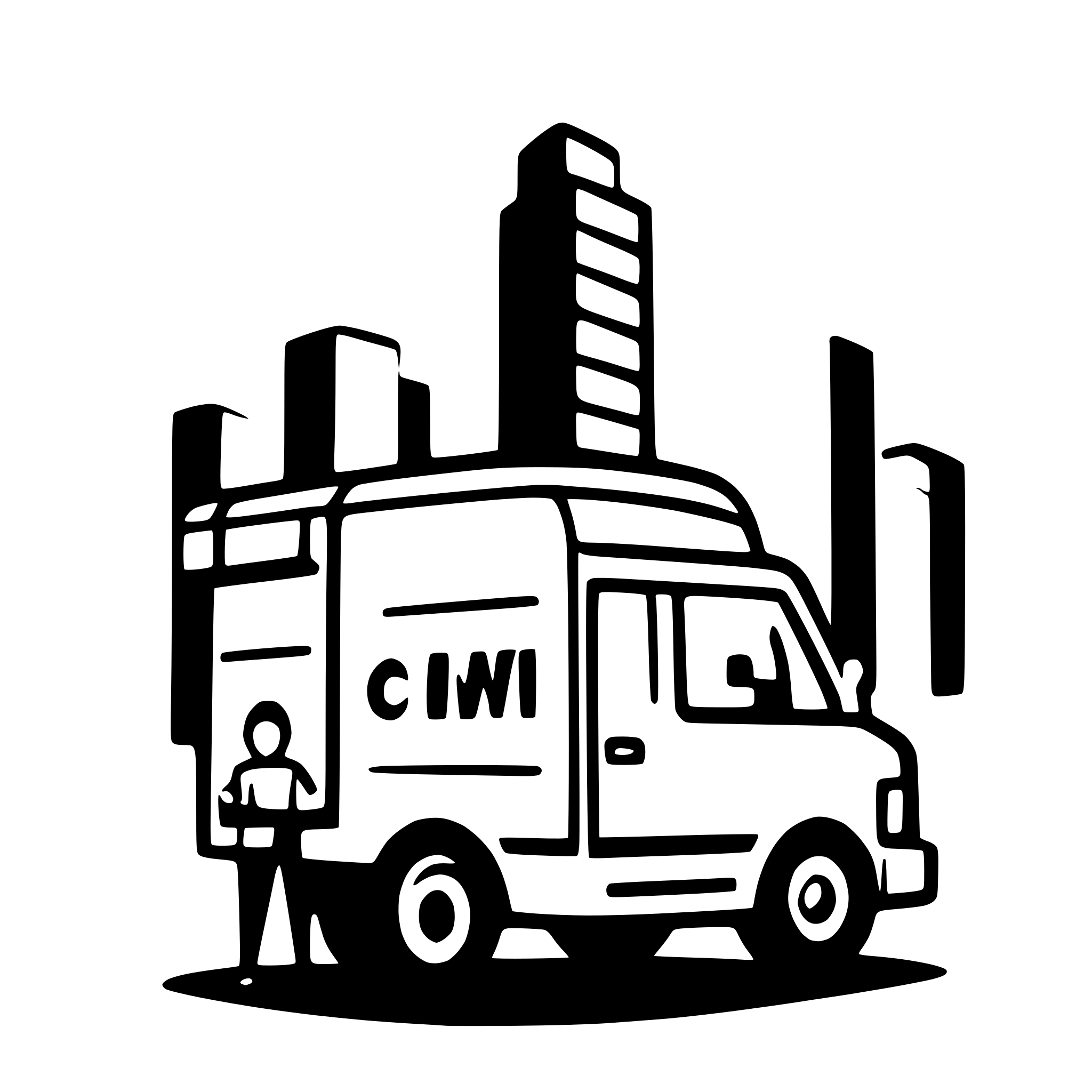 AI-generated SVG of a Create a clean, modern SVG illustration for the "About Us" section of a professional removals company called CityTouch. Show a friendly, diverse team of movers helping customers with packing and loading boxes into a branded CityTouch van. Include urban elements in the background like city buildings or houses to suggest city-wide service. Style: flat vector, soft gradients, rounded shapes. Include subtle icons representing reliability, care, and speed (e.g. shield, clock, hands holding a box). Co