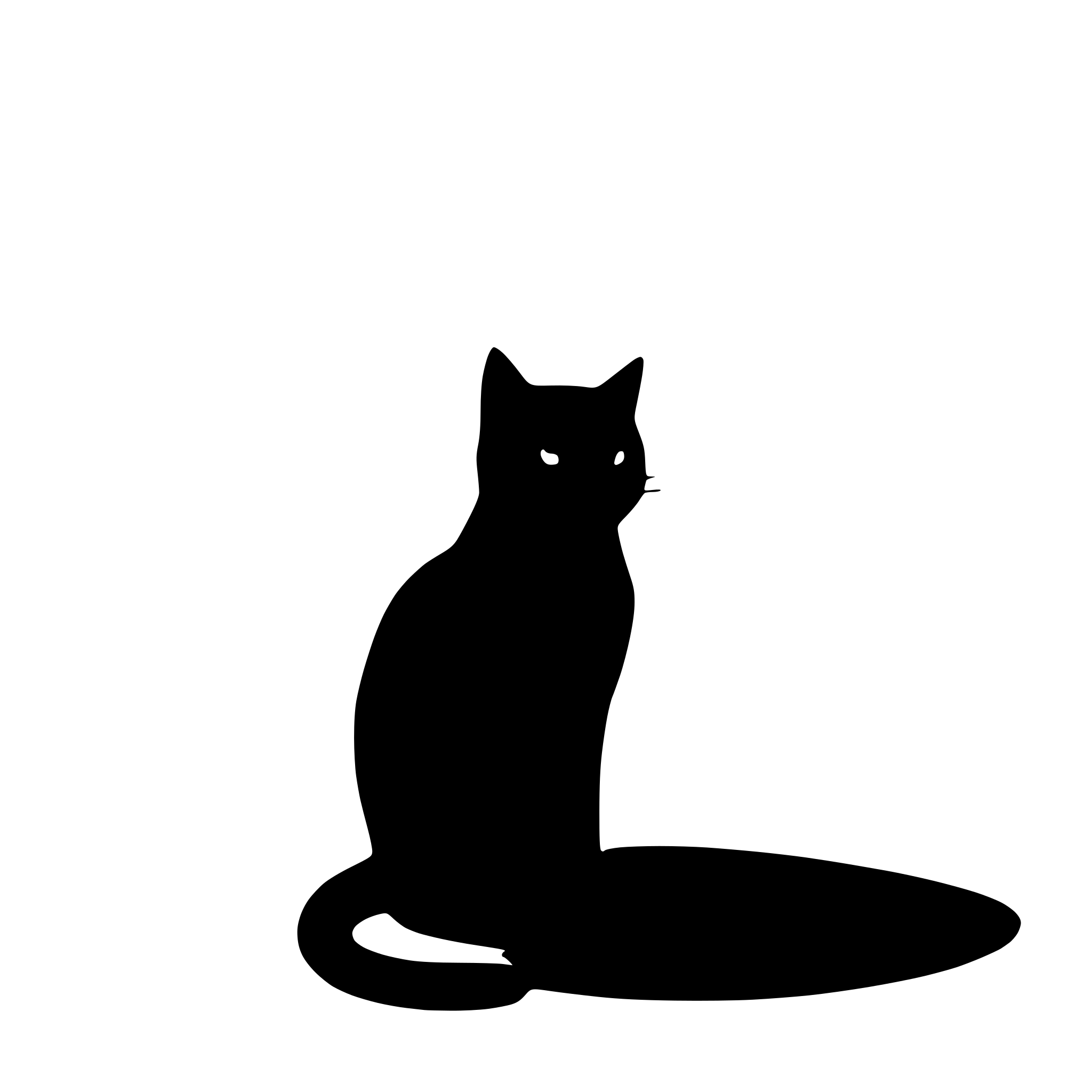 AI-generated SVG of a of a cat