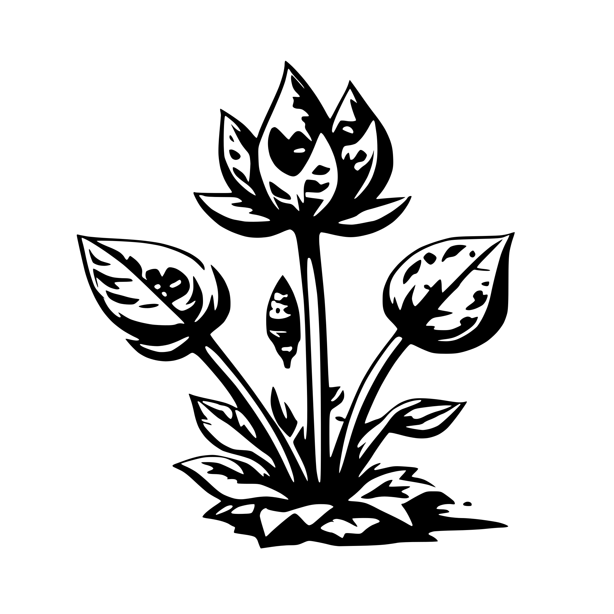 AI-generated SVG of 'Raízes gruts'