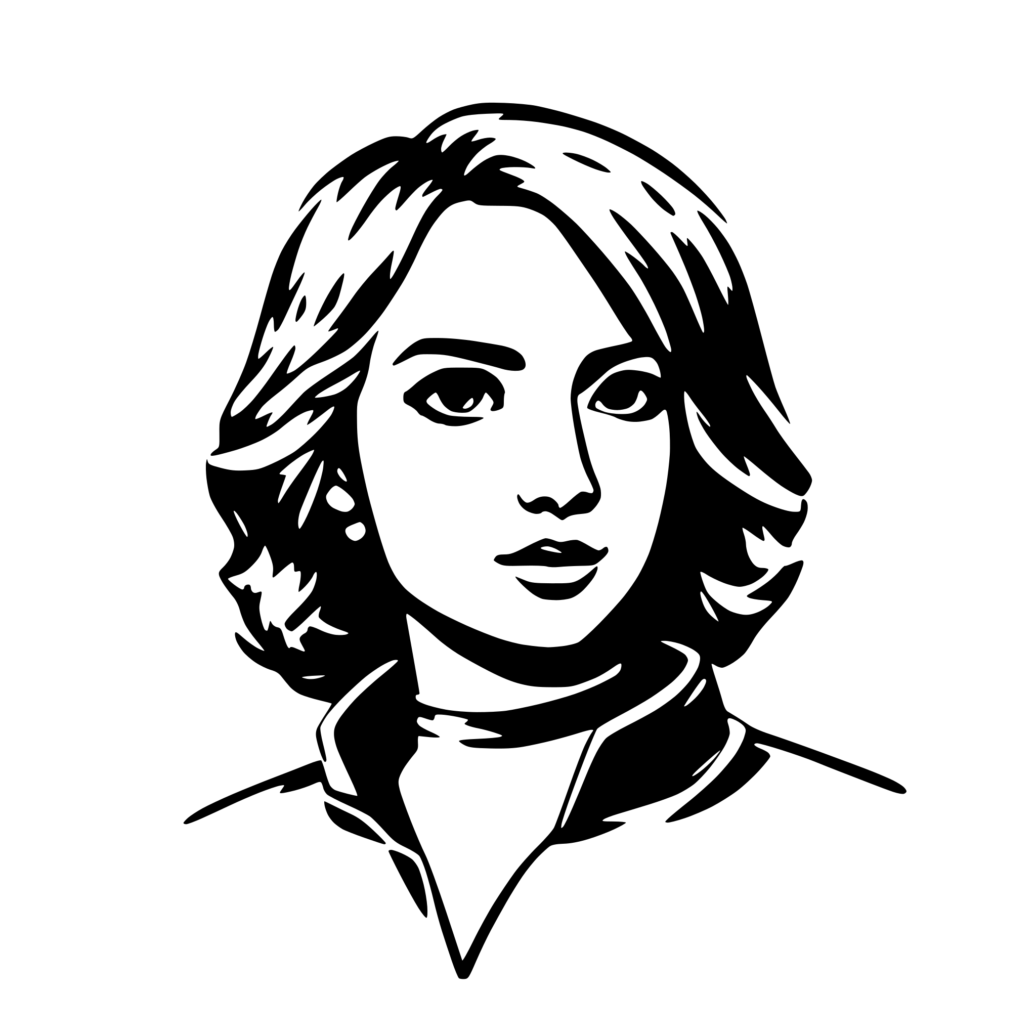 AI-generated SVG of 'yuriu'