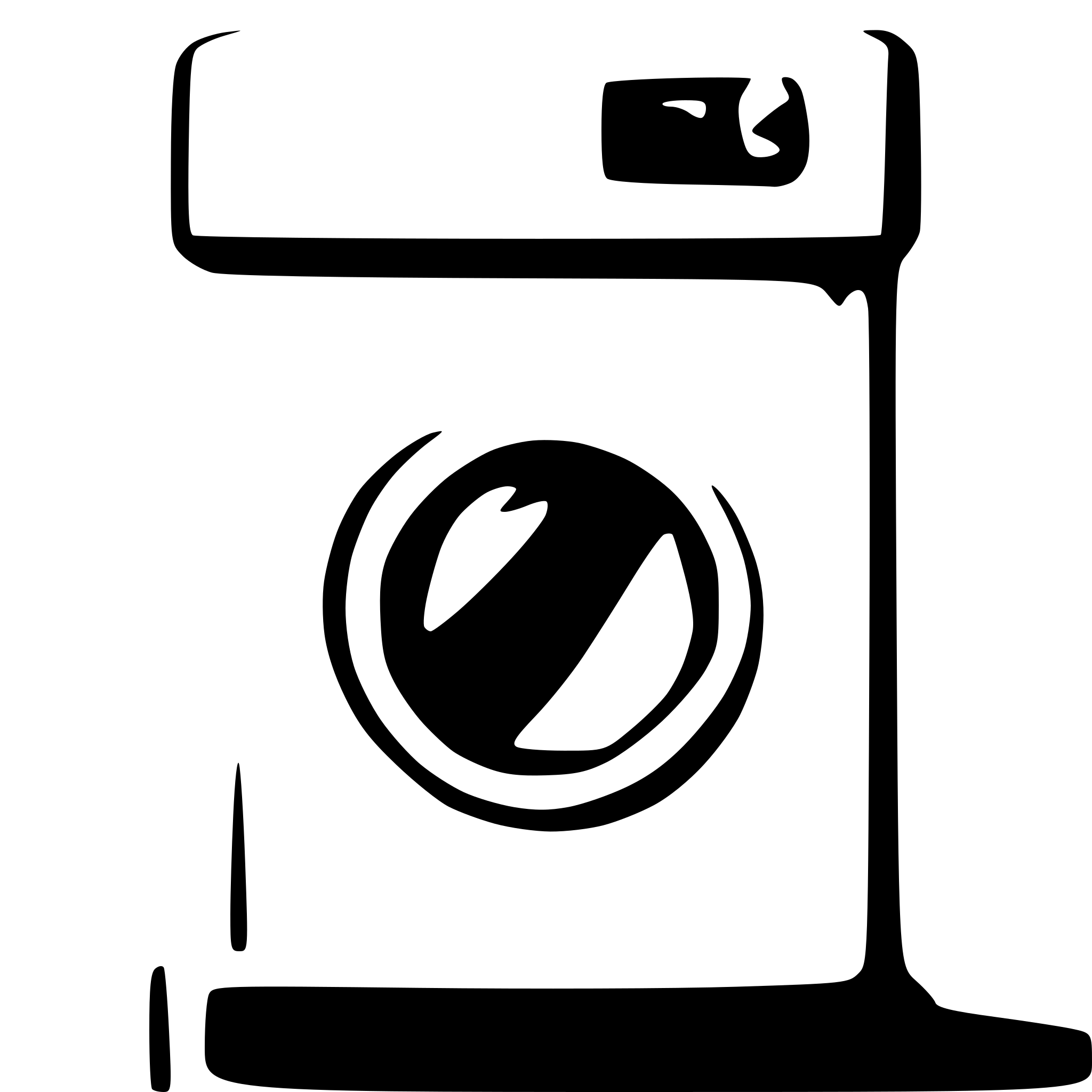 AI-generated SVG of a washing machine