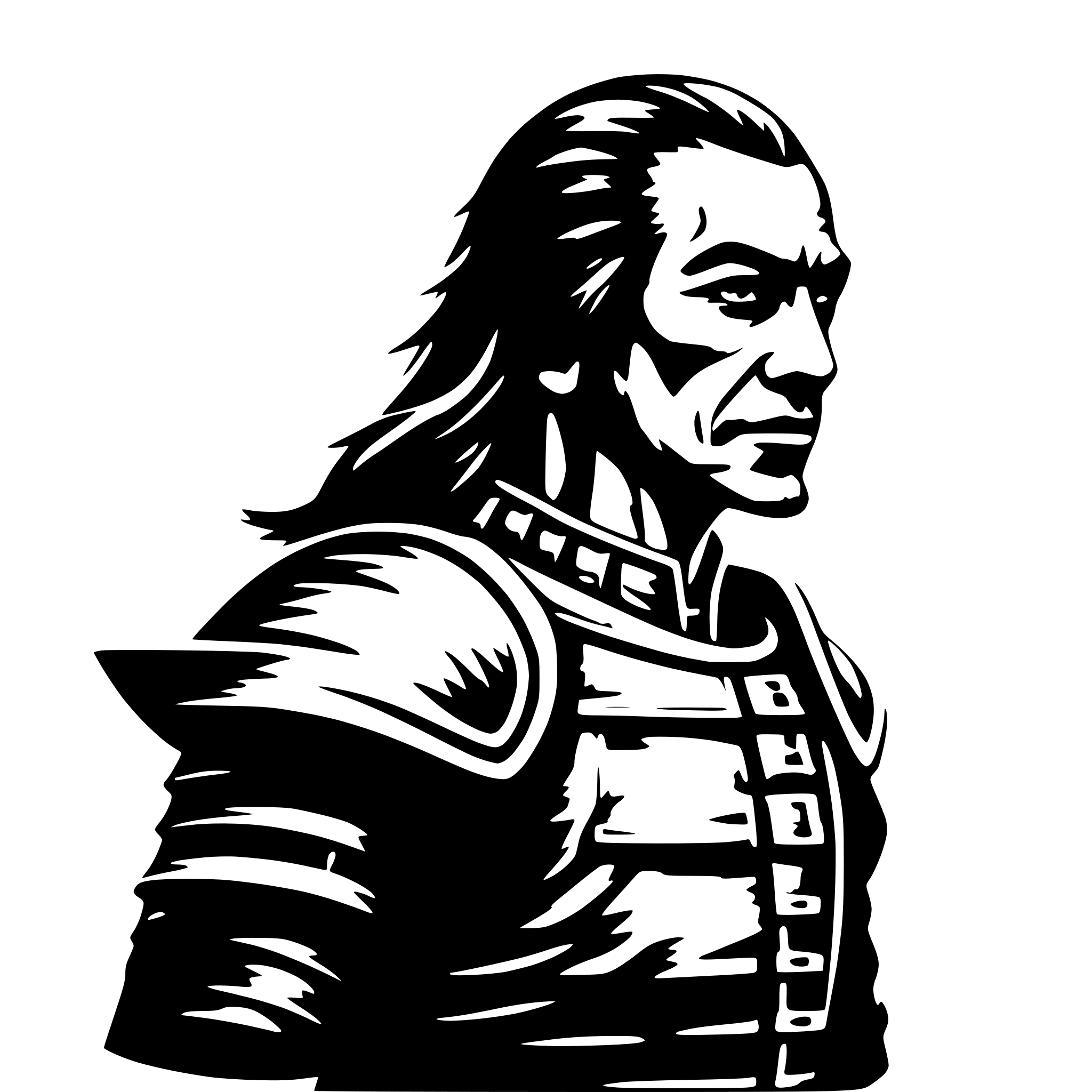 AI-generated SVG of 'Velho samurai,vista lateral,nostálgico'