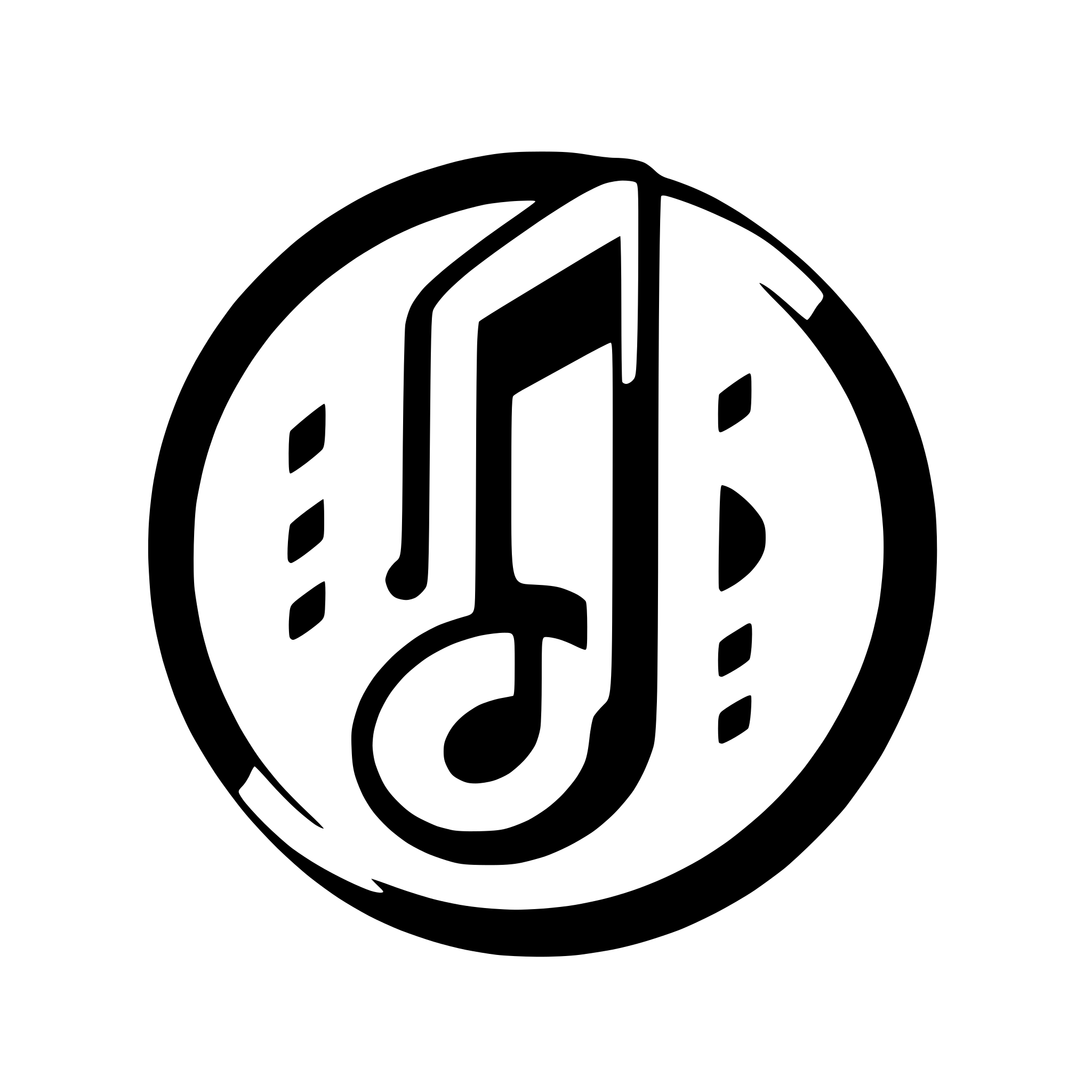 AI-generated SVG of a music note with sheet