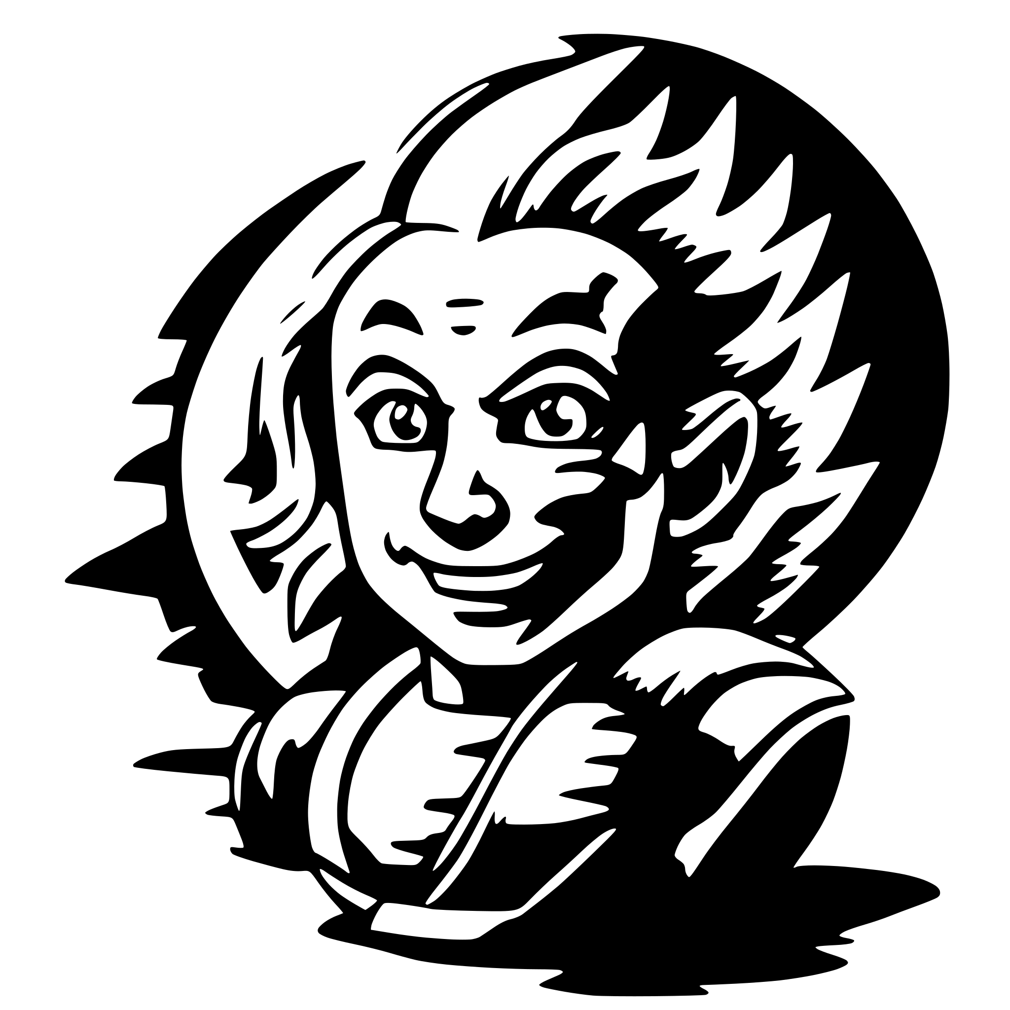 AI-generated SVG of a Dragonball