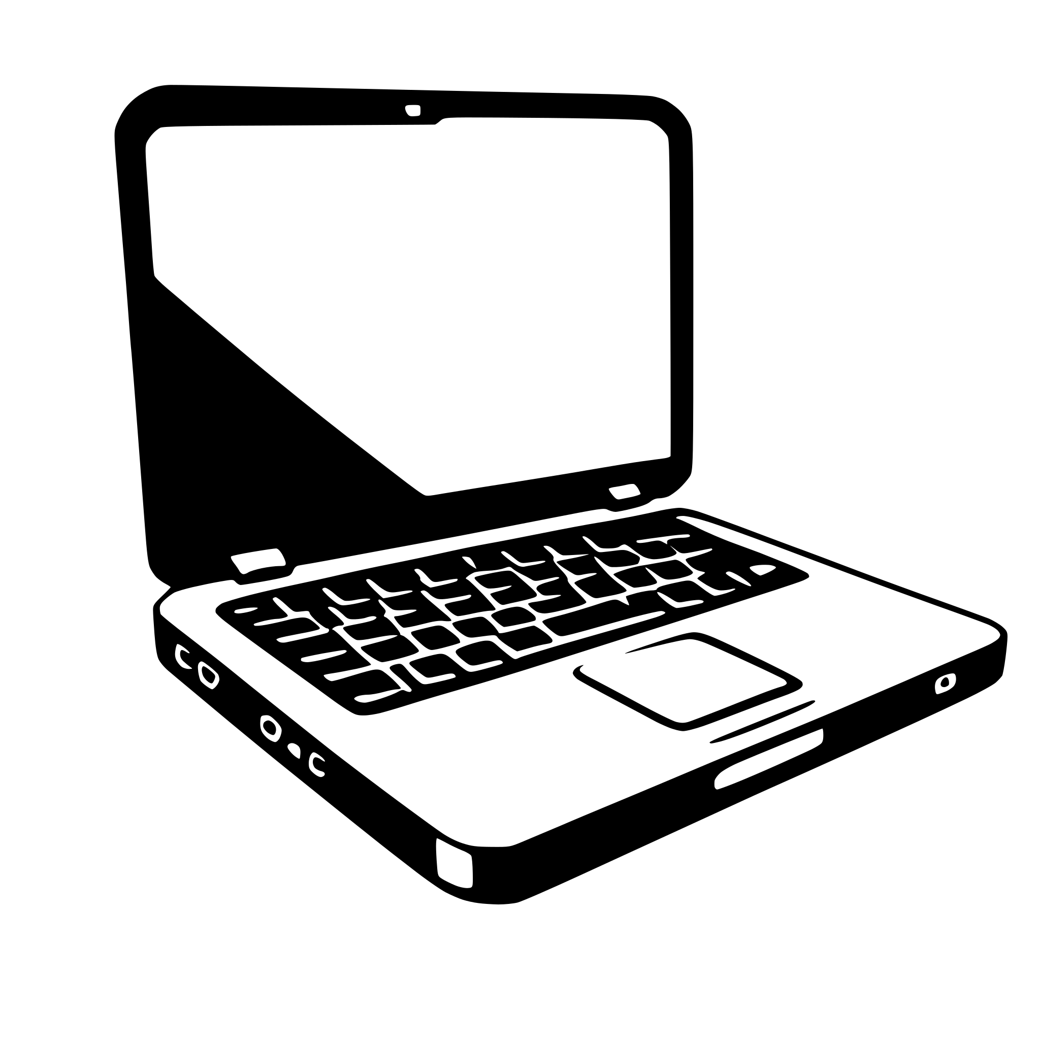 AI-generated SVG of a laptop