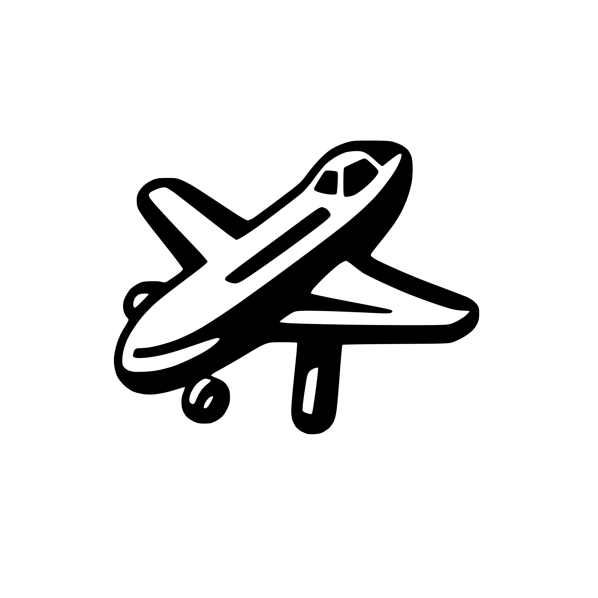 AI-generated SVG of 'plane icon'