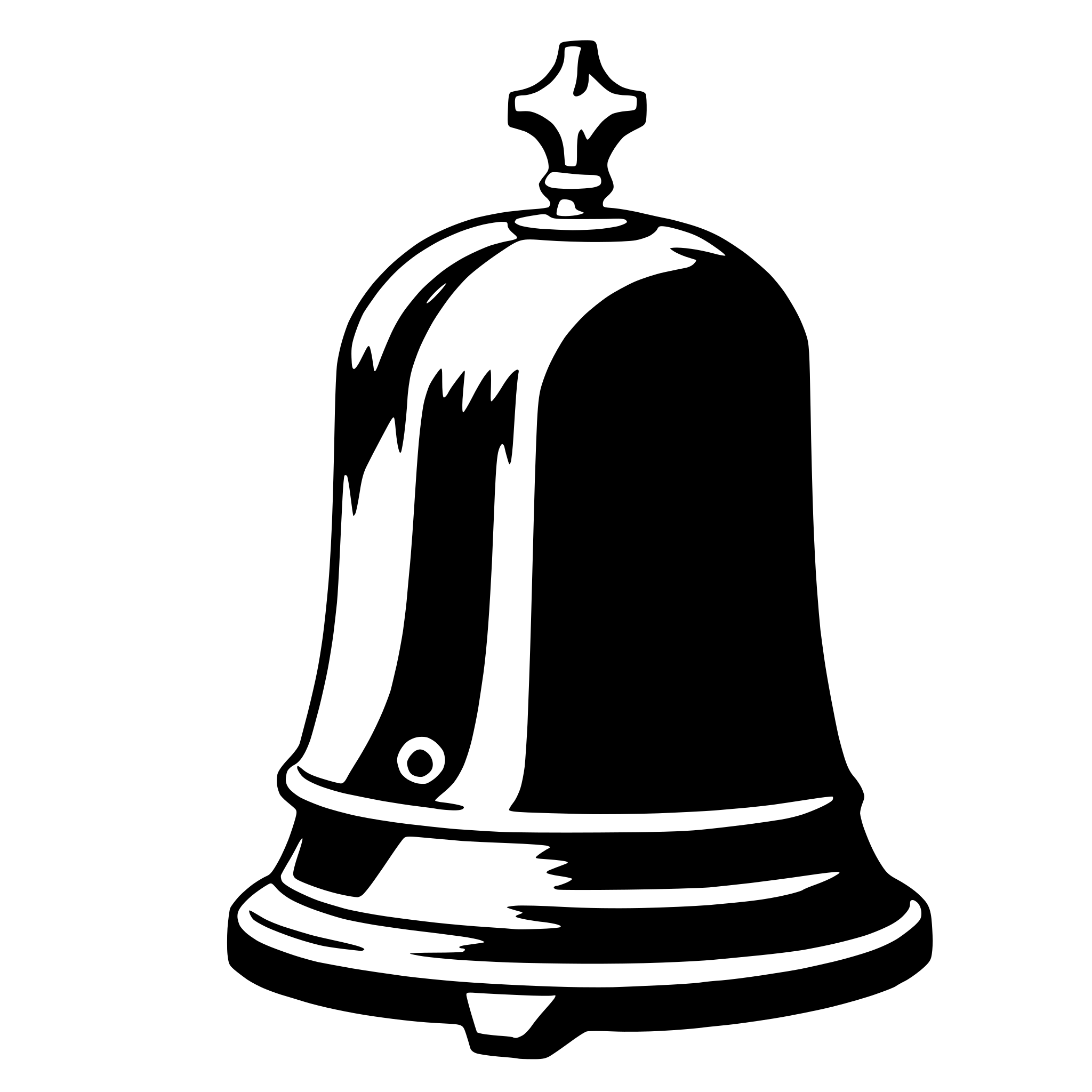 AI-generated SVG of 'bell'