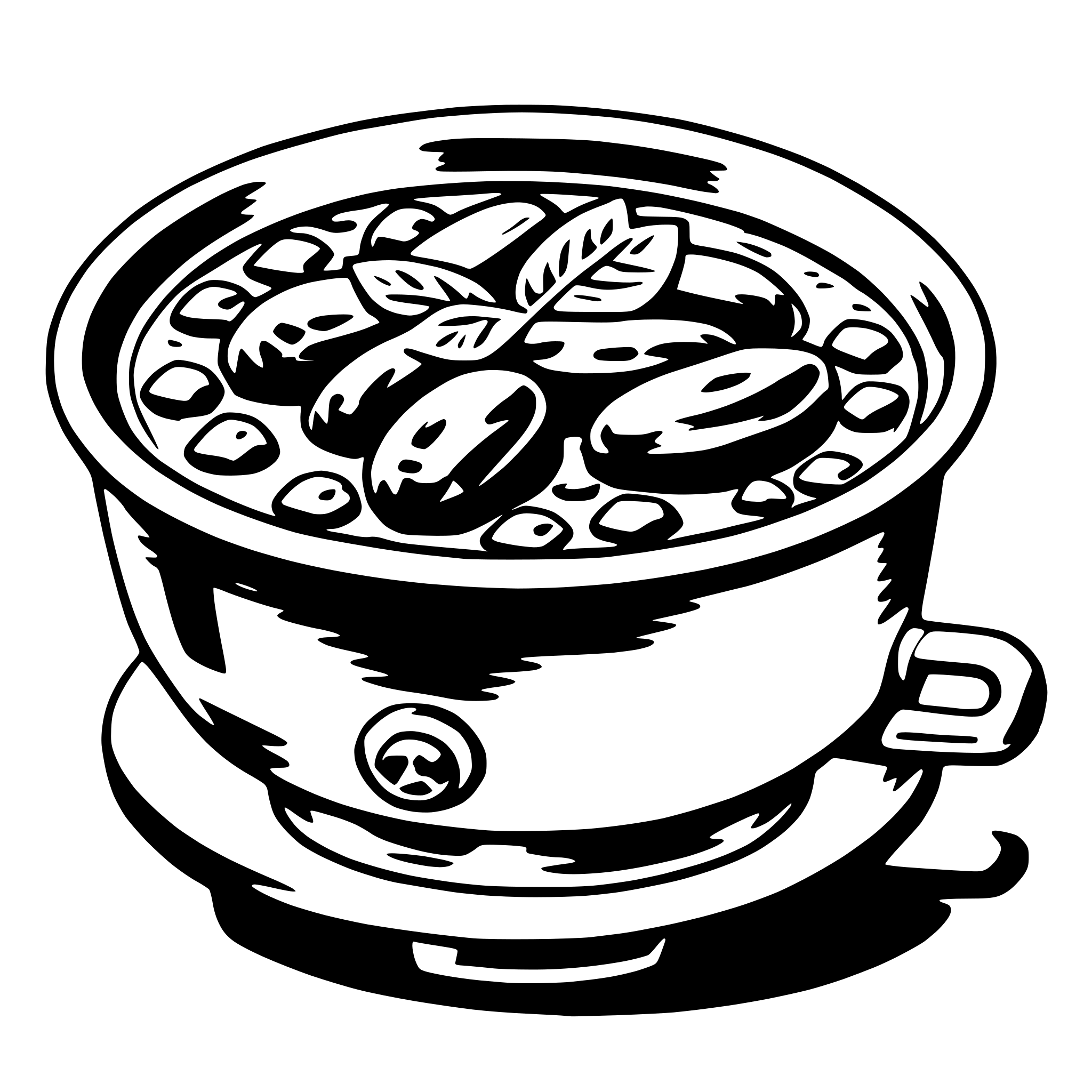 AI-generated SVG of 'stew'