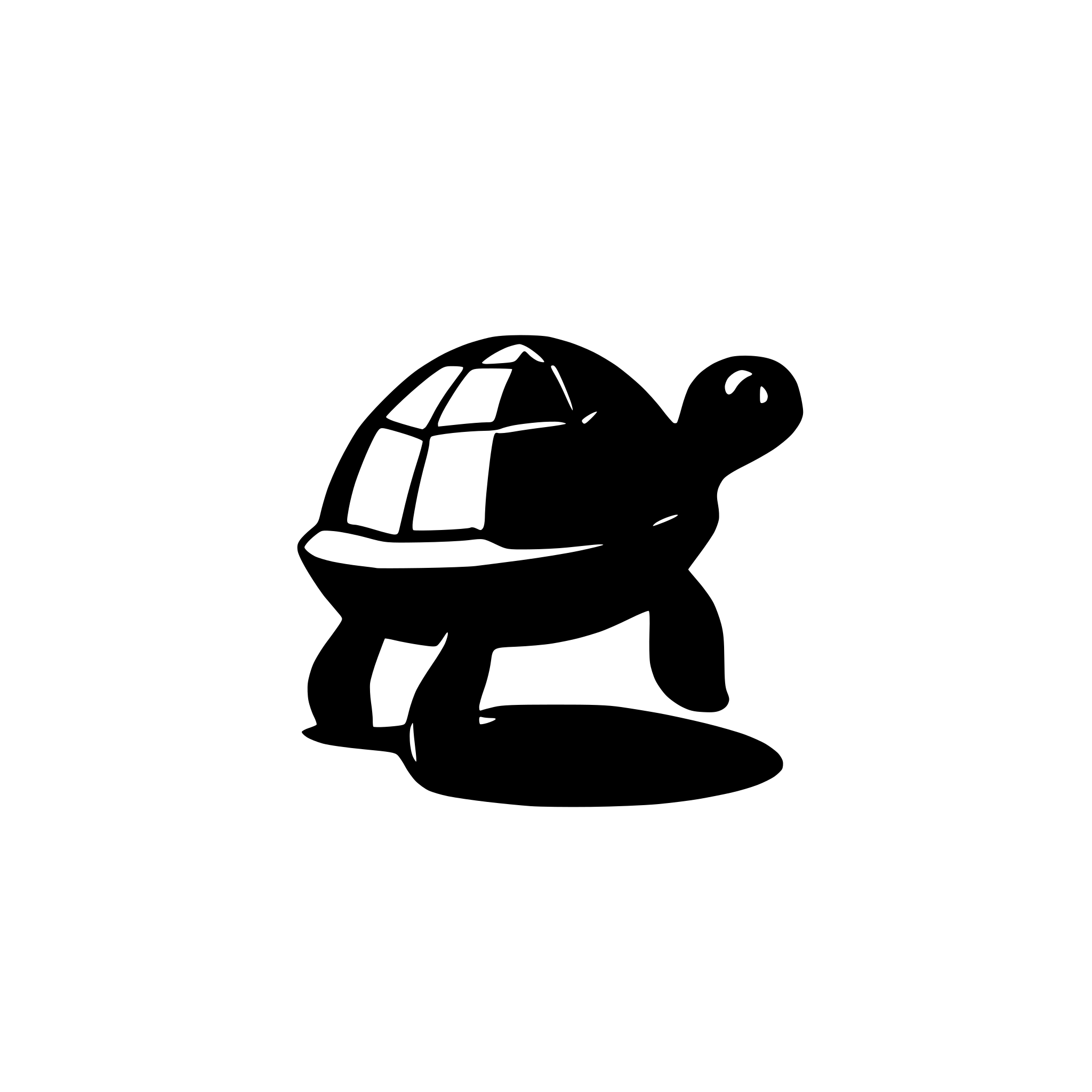 AI-generated SVG of a turtle