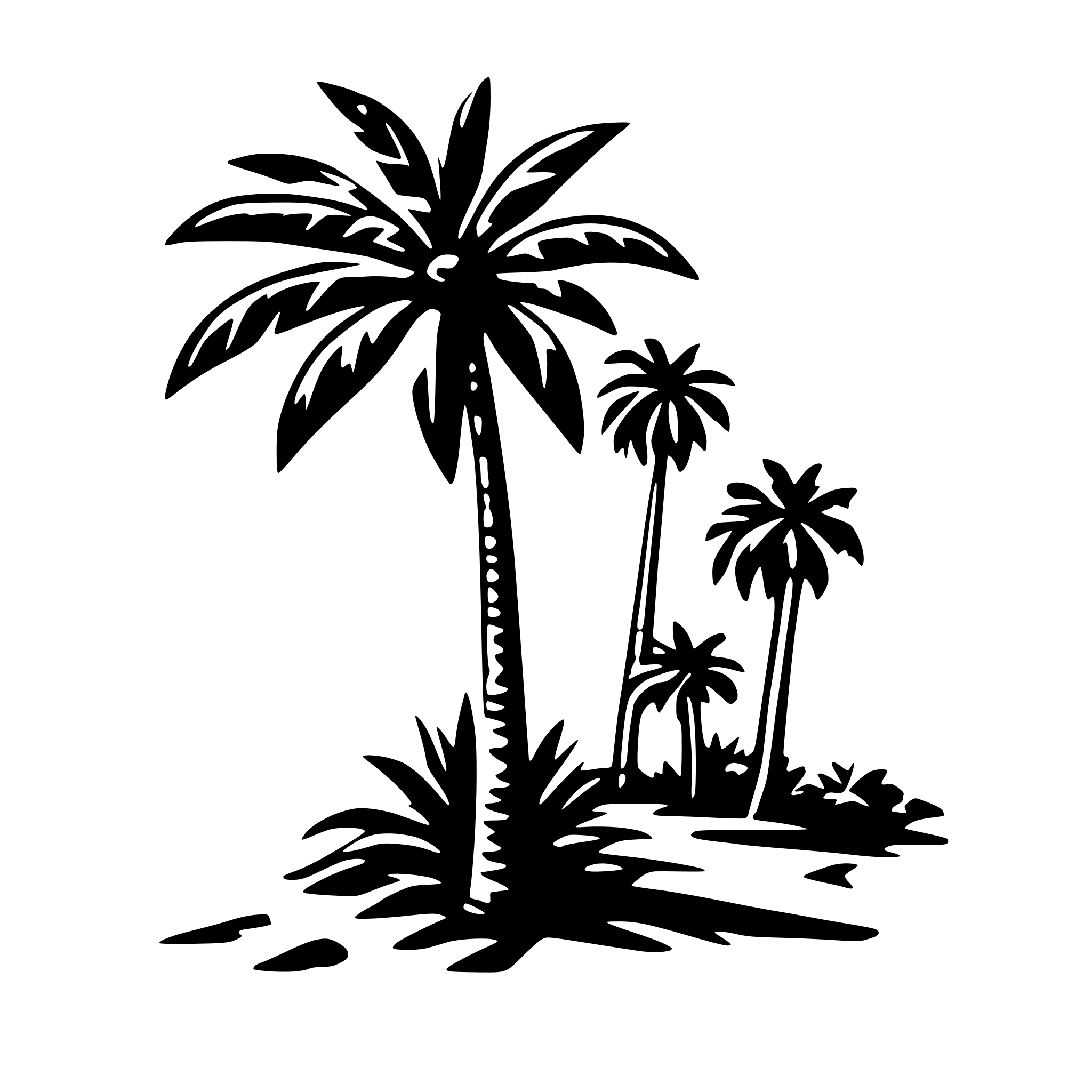 AI-generated SVG of 'outline of florida'