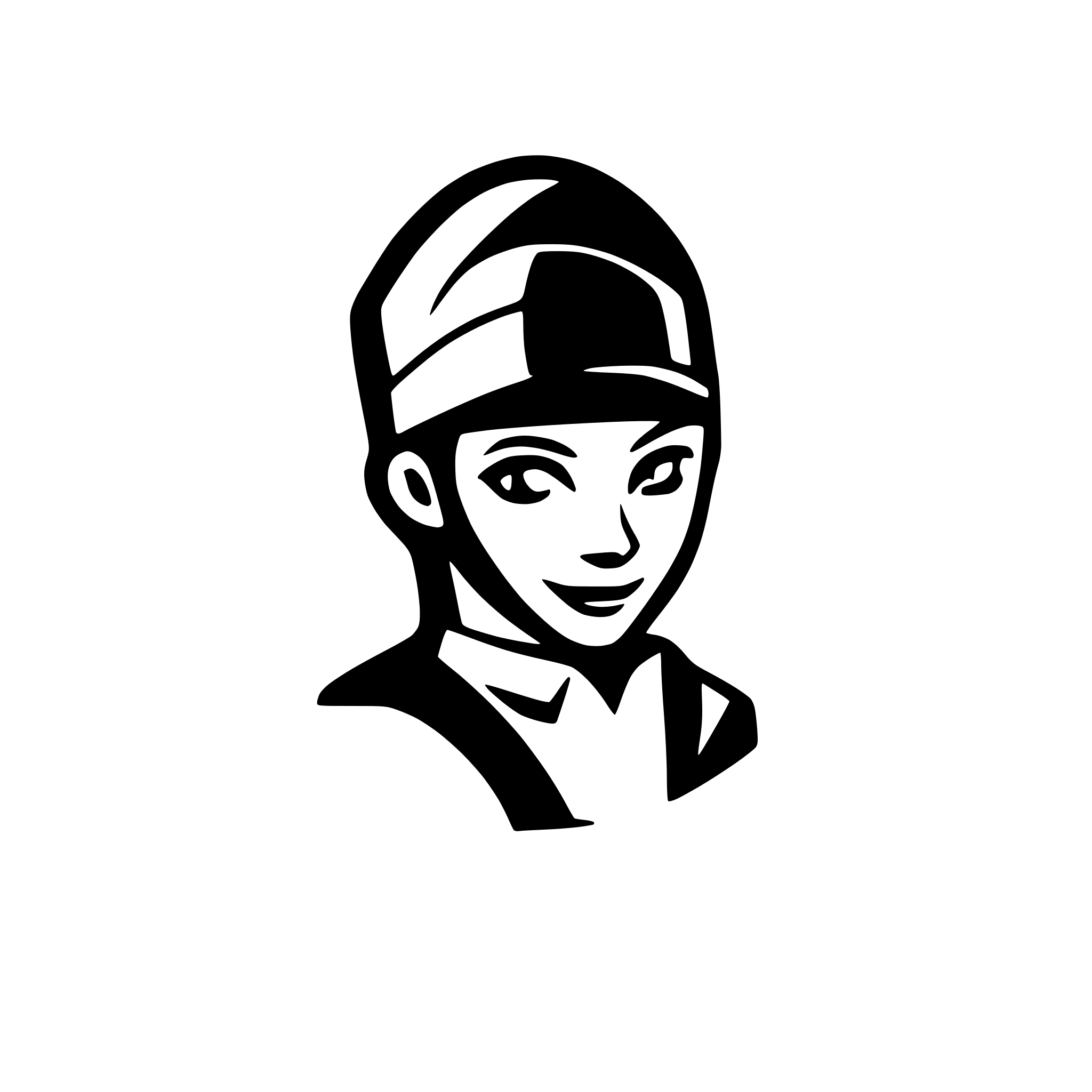 AI-generated SVG of 'KLGWOOD logo like oscar'