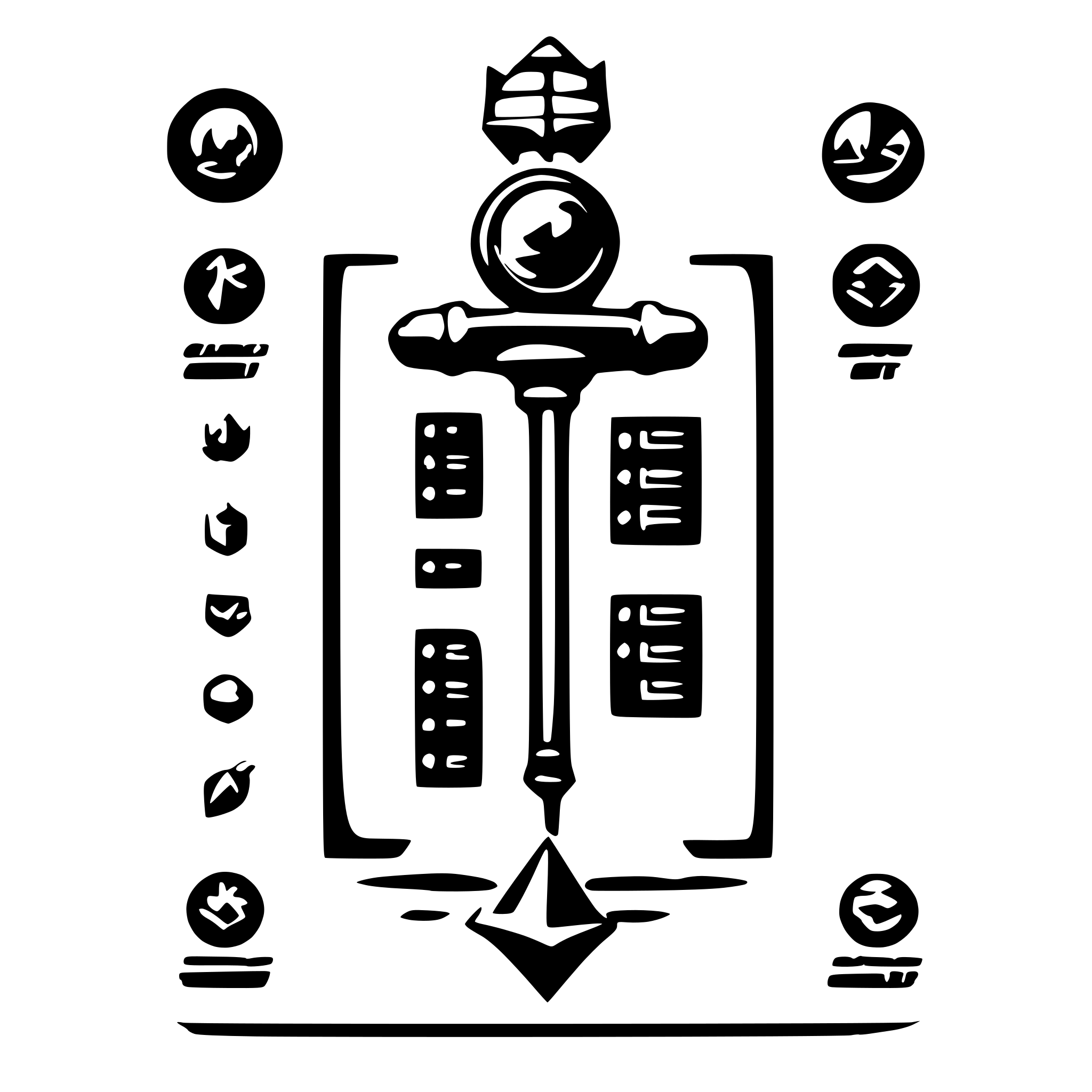 AI-generated SVG of a Futuristic quest list