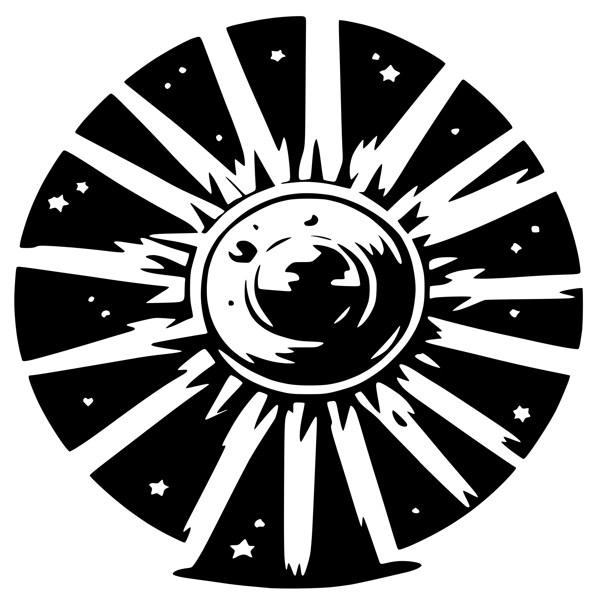 AI-generated SVG of 'big bang'