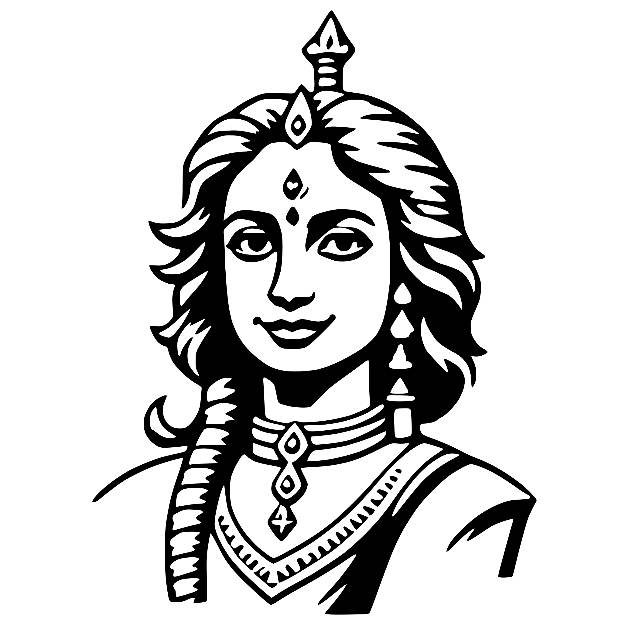 AI-generated SVG of 'varuna'