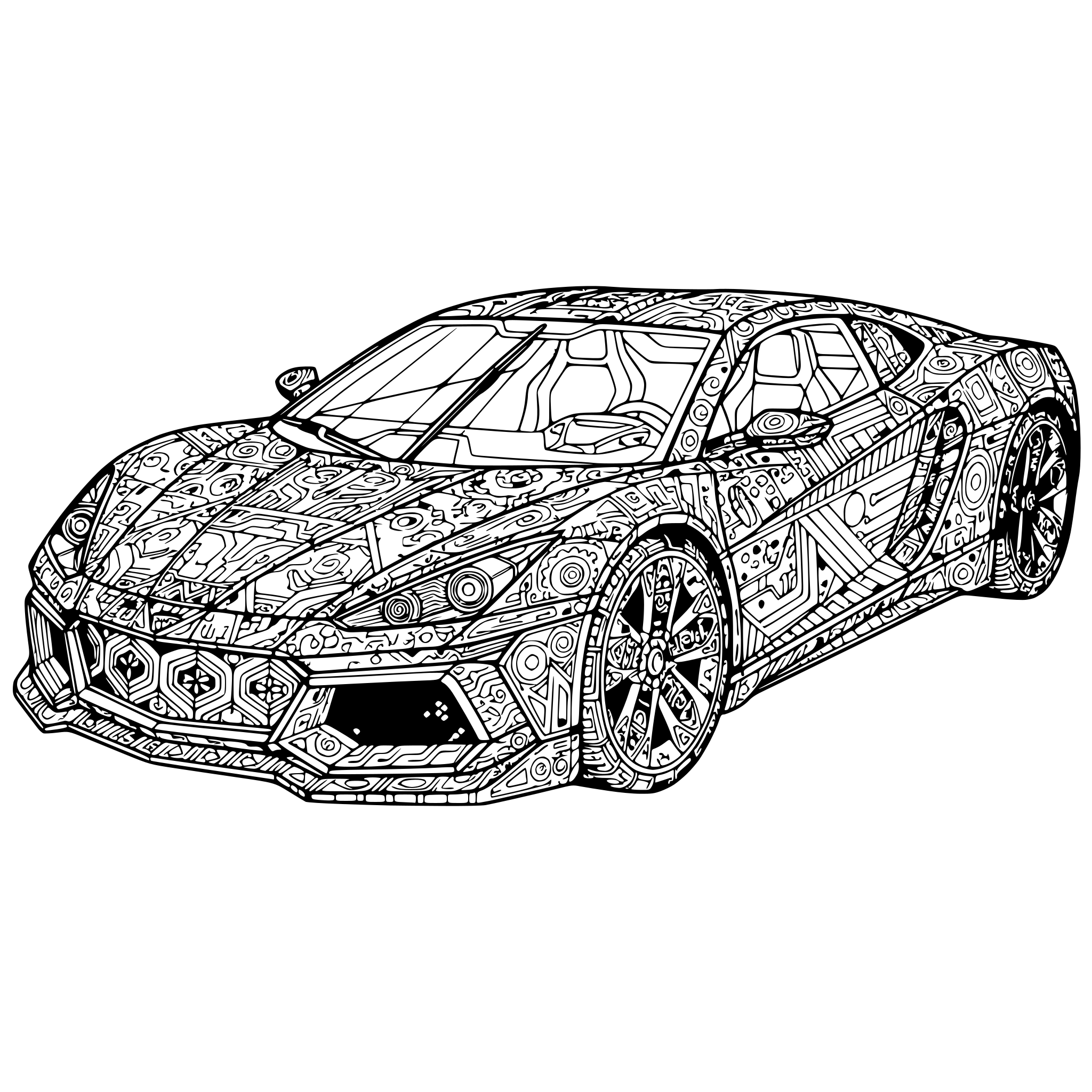 AI-generated SVG of 'Car'