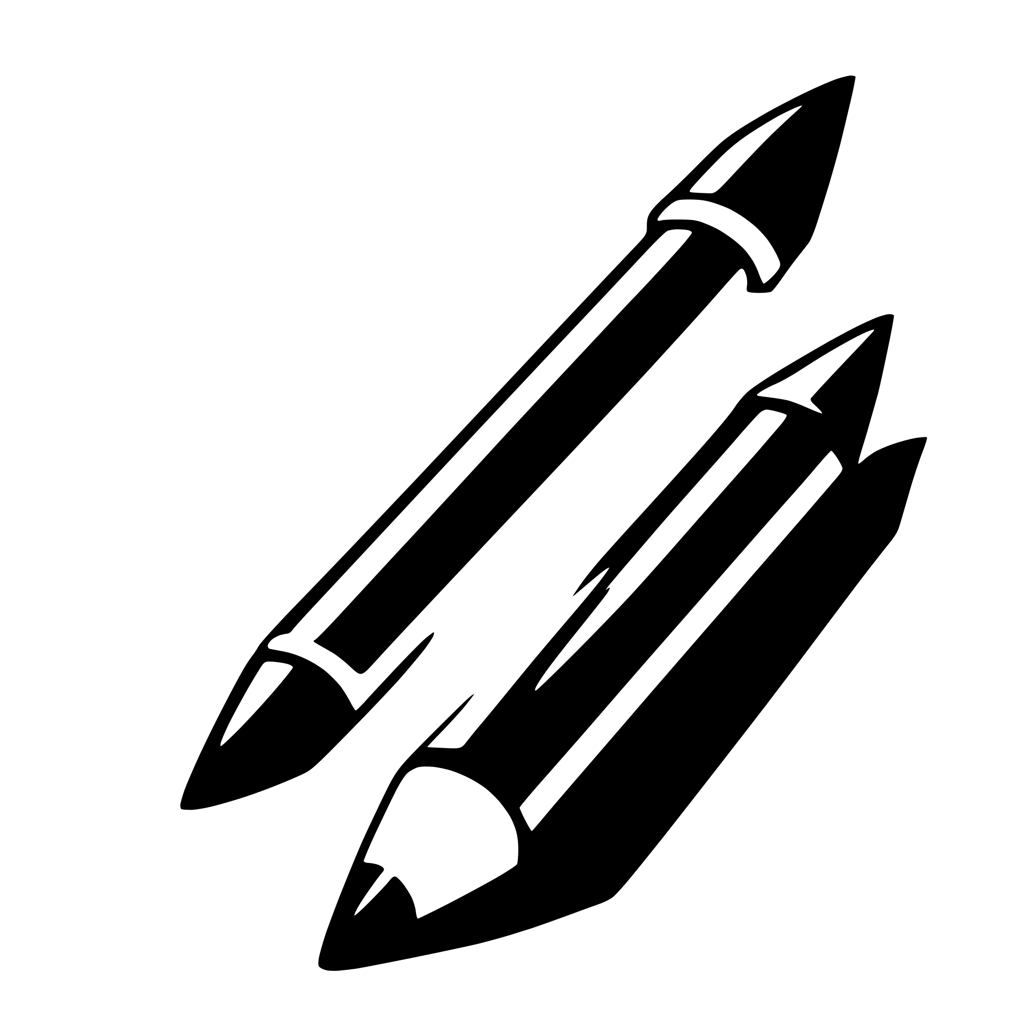 AI-generated SVG of a crayons