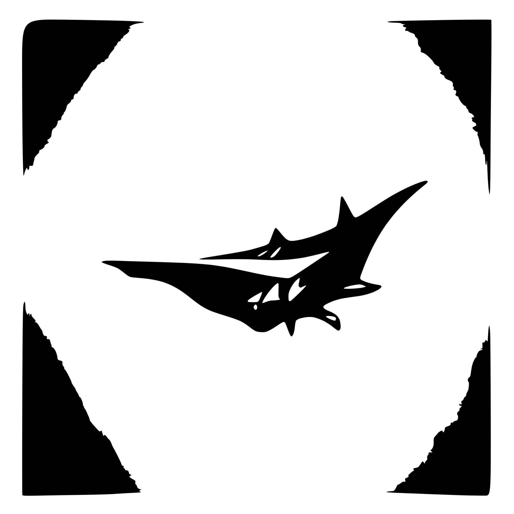 AI-generated SVG of a Manta Ray