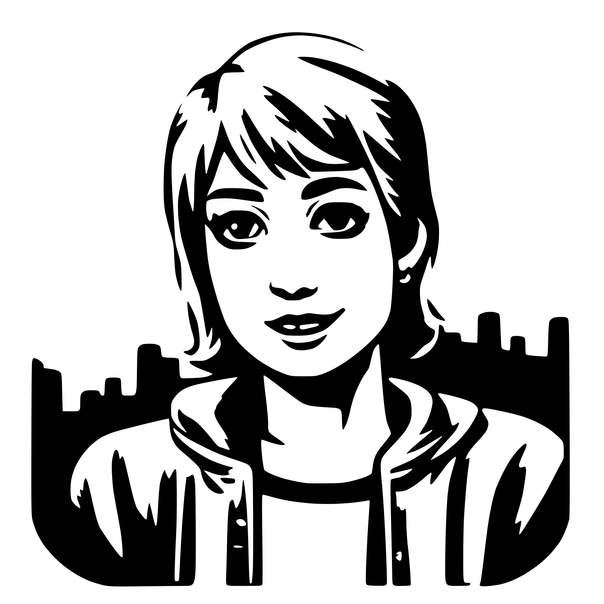 AI-generated SVG of a whatsup