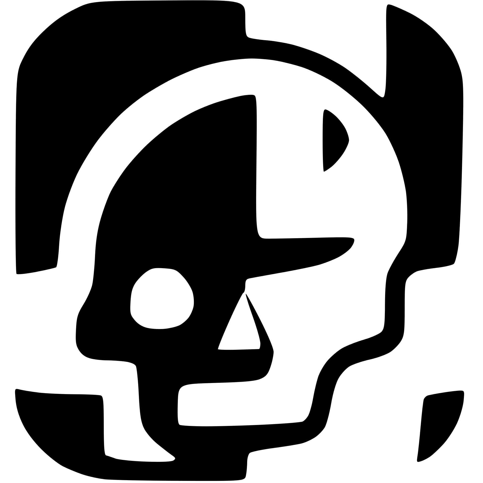 AI-generated SVG of 'simple skull logo'