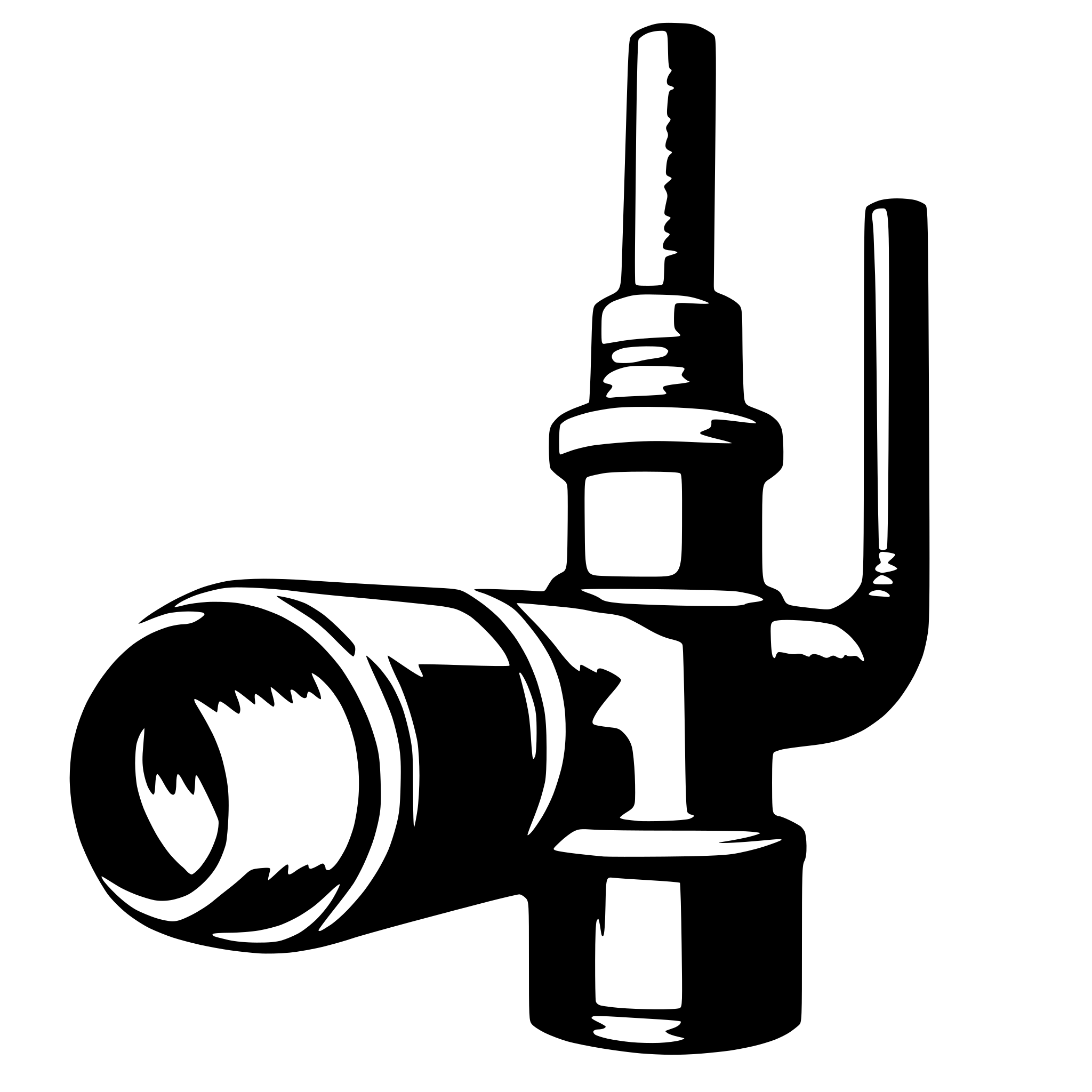 AI-generated SVG of 'pipe'