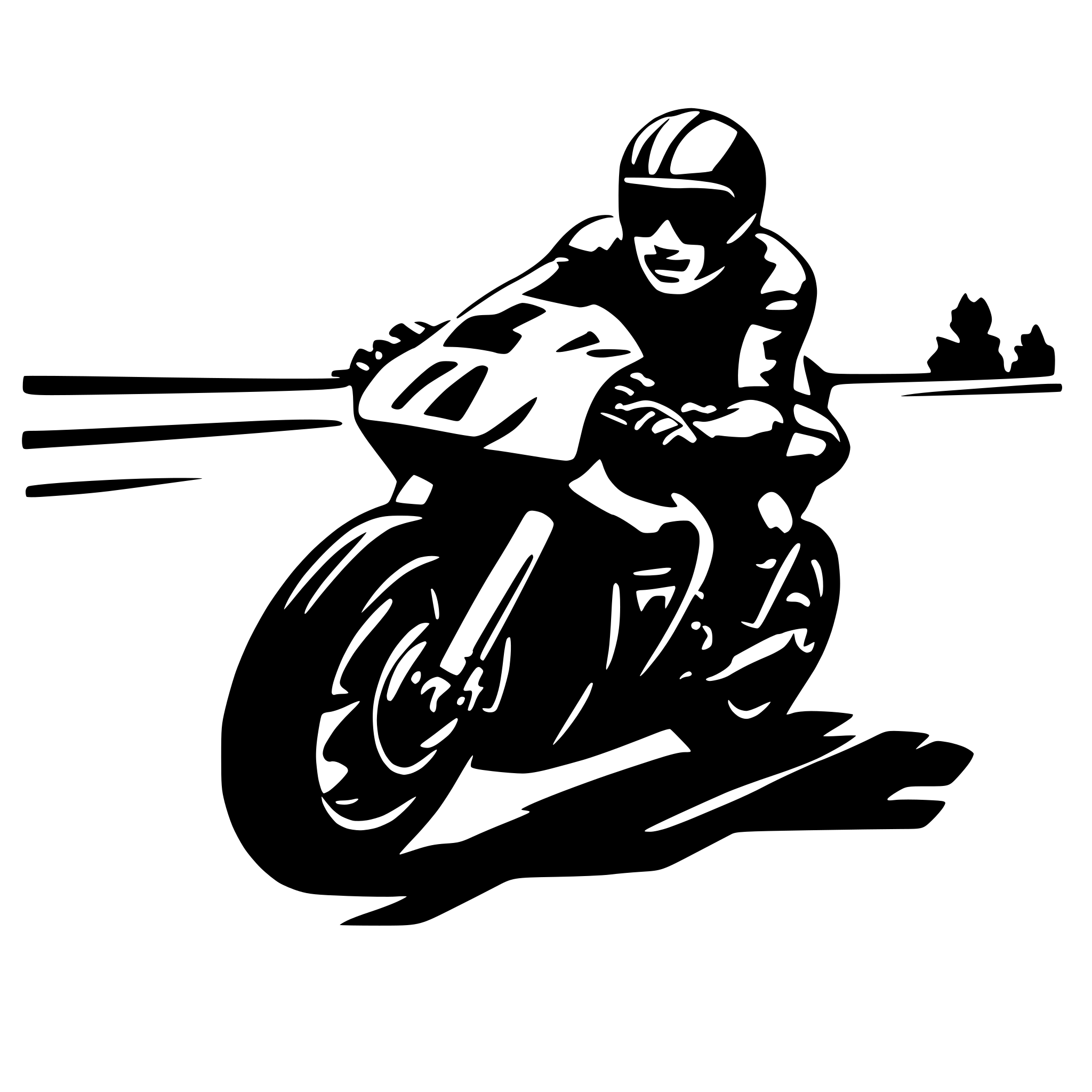AI-generated SVG of a Roadracing