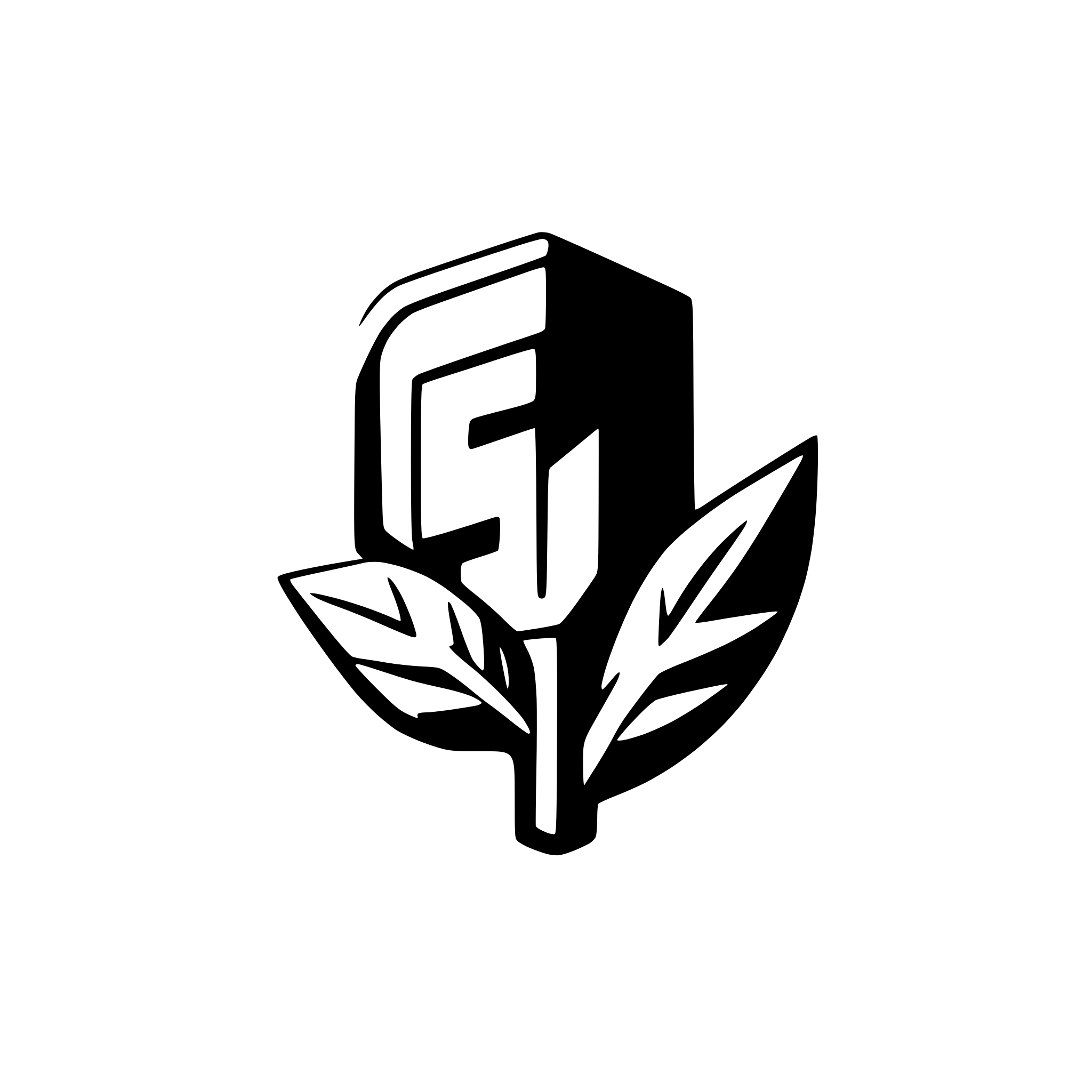 AI-generated SVG of a Logo for Fake broker trading system which works with crypto tokens etc. in minimalizm style and let it be a big F letter in logo