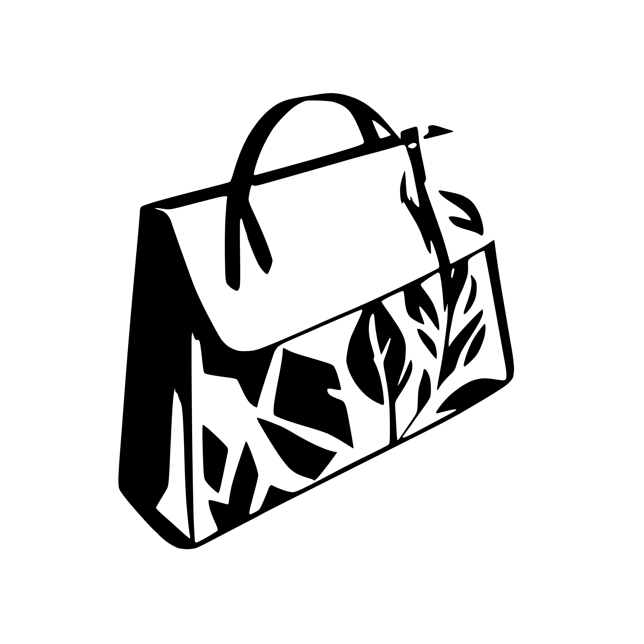 AI-generated SVG of a Loja de calçados e bolsa em couro