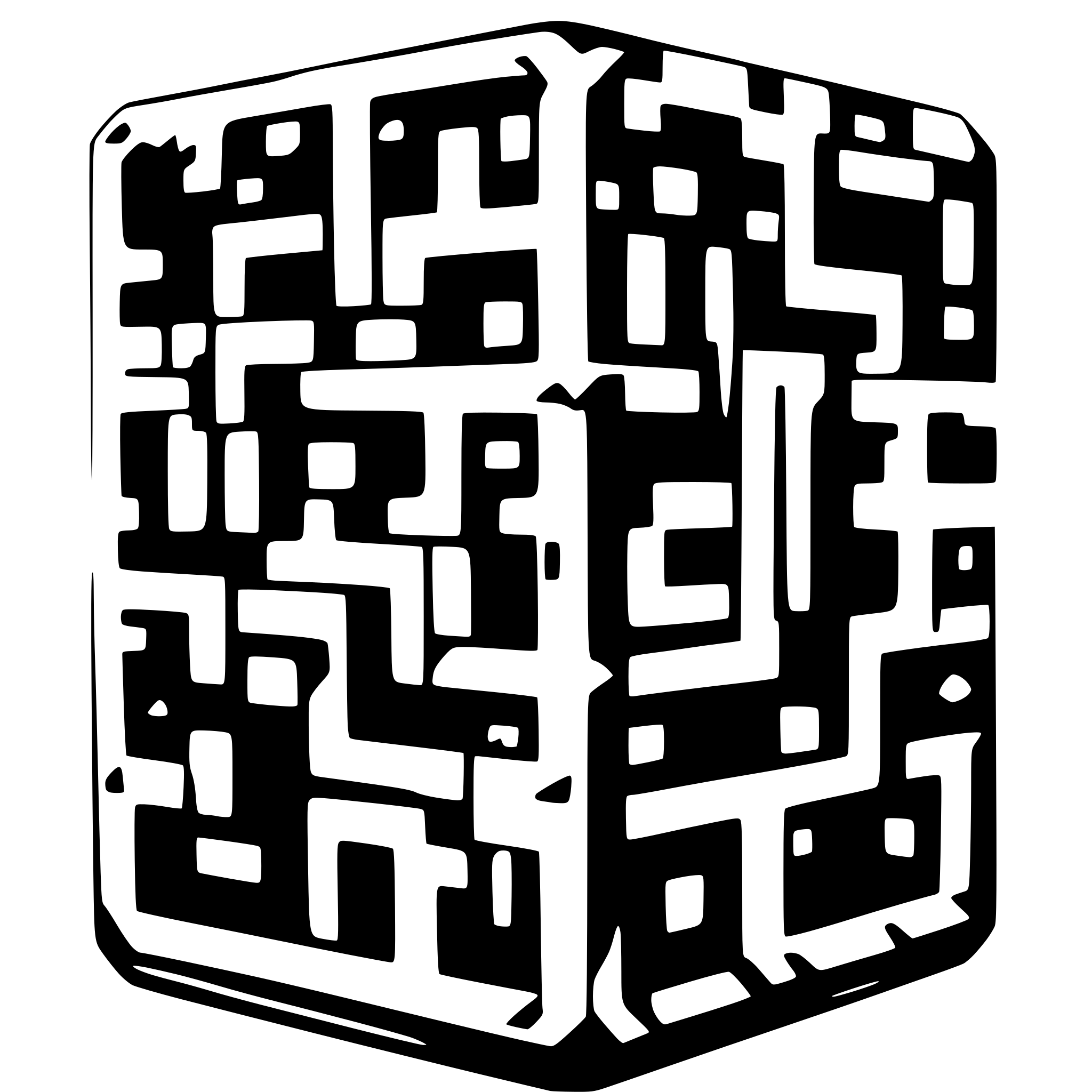 AI-generated SVG of a borg cube