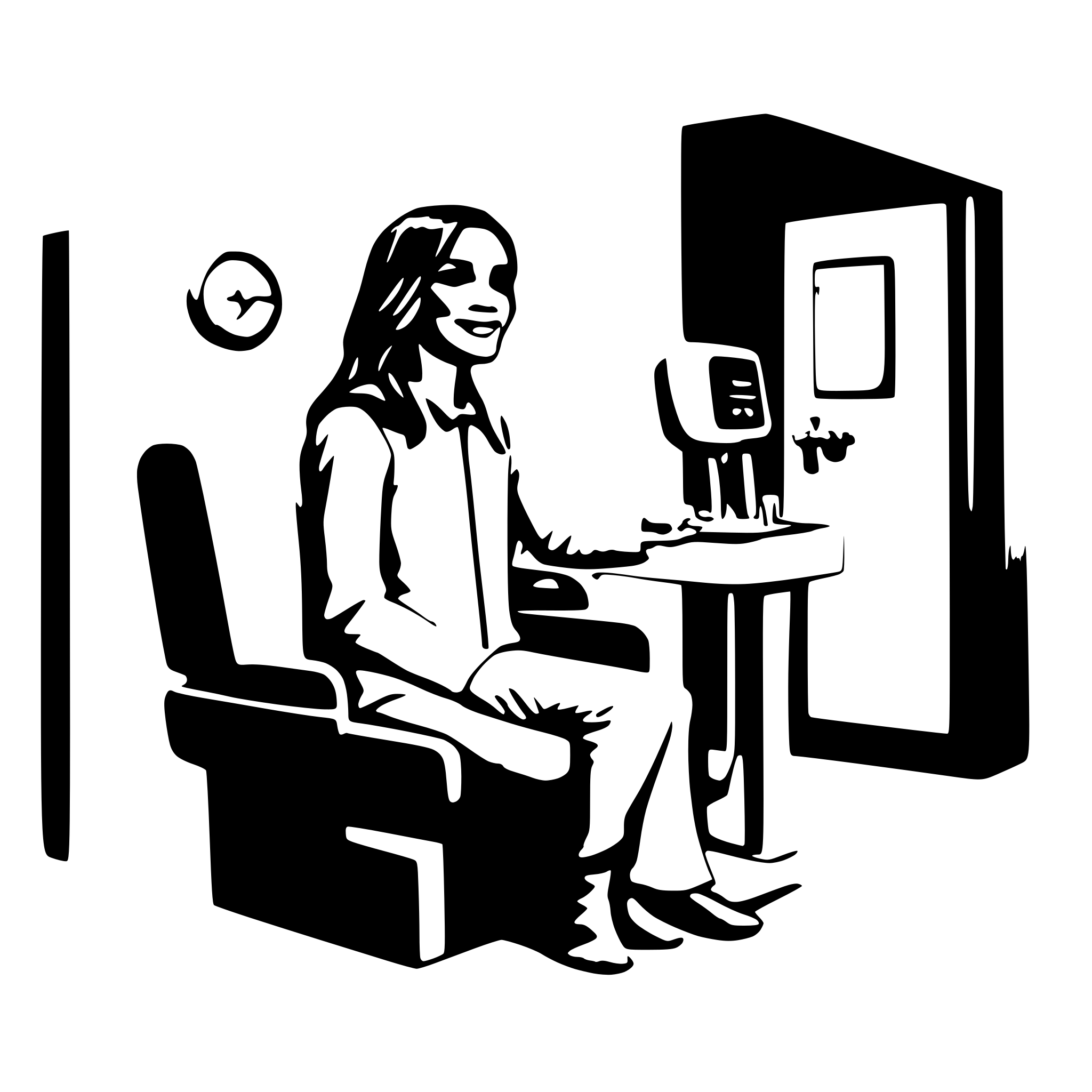 AI-generated SVG of 'clinica odontológica ODONTO VIDAL'