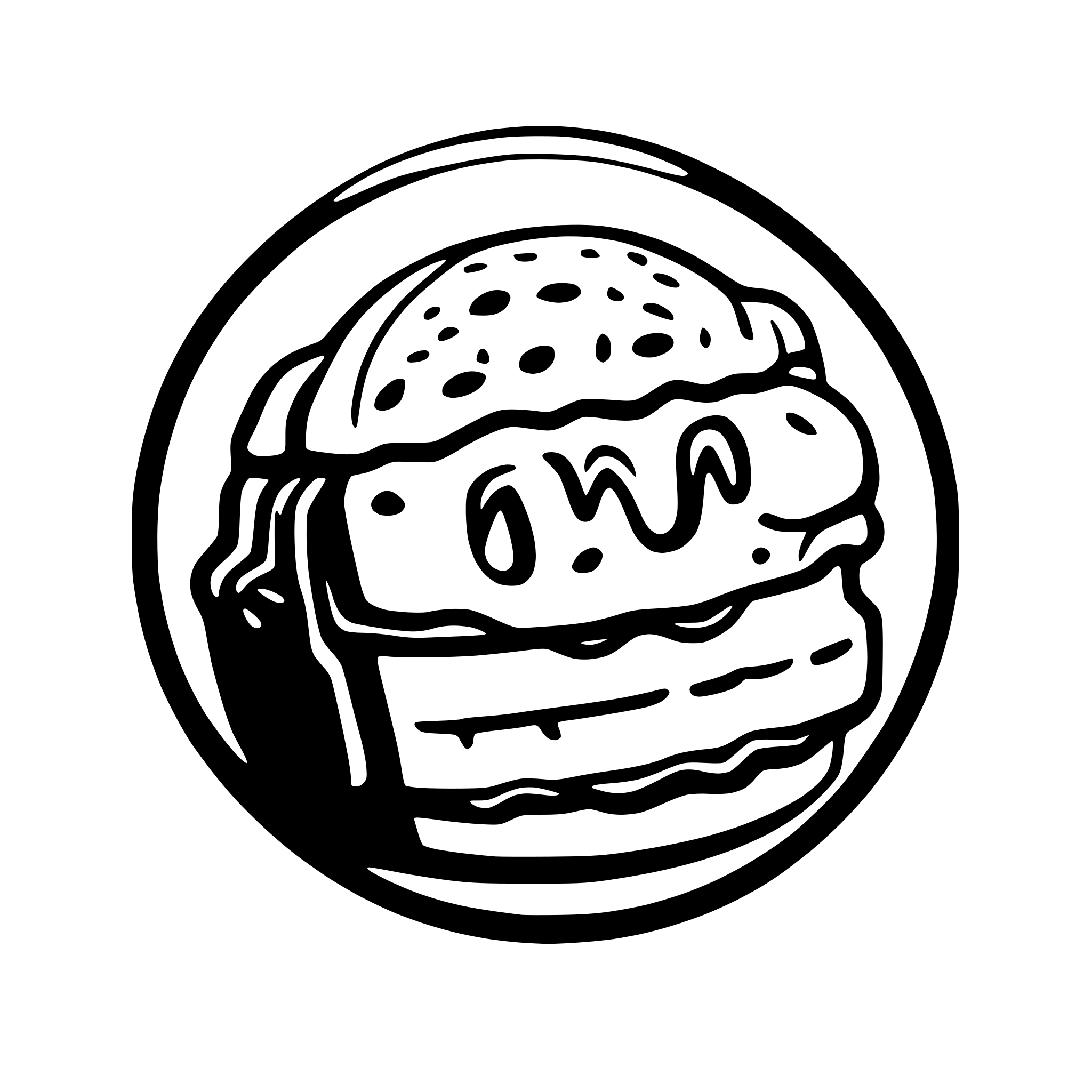 AI-generated SVG of a logo de uma hamburgueria