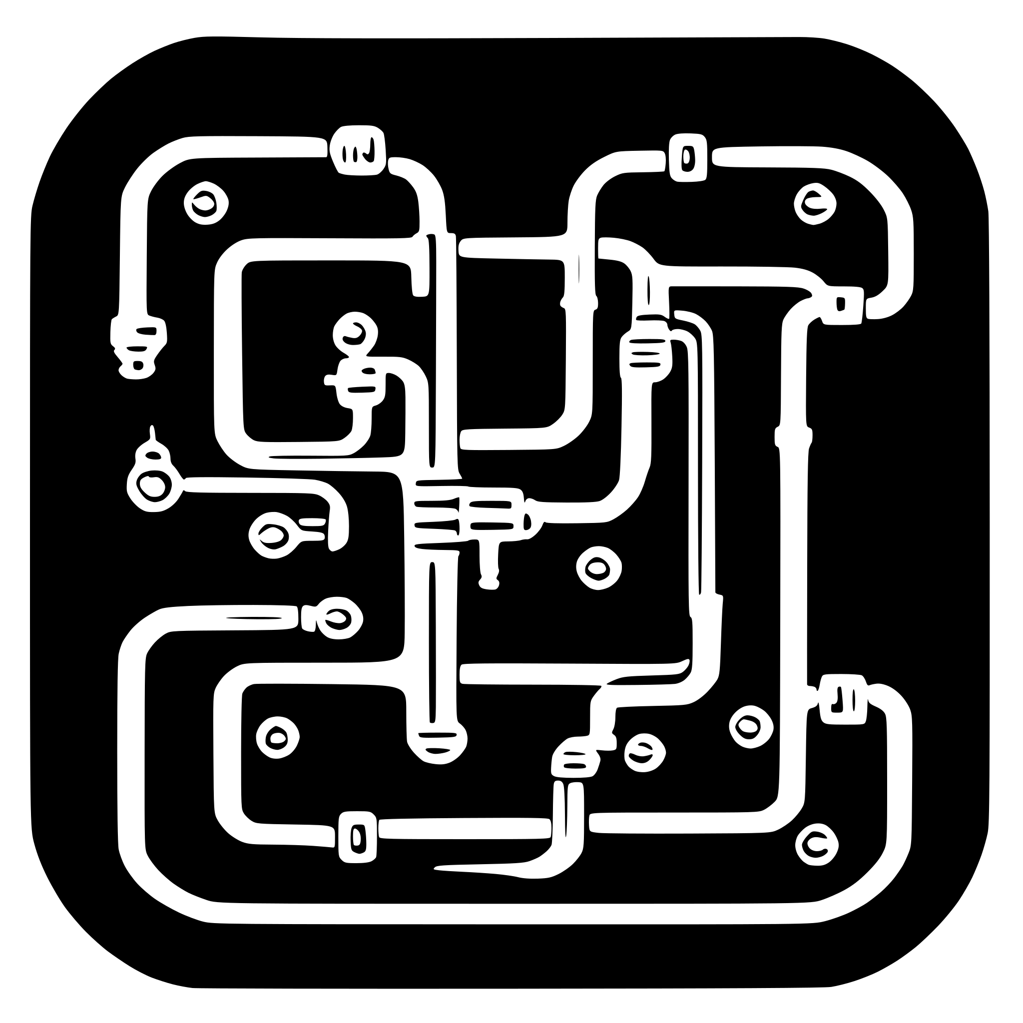 AI-generated SVG of 'simple circuit'