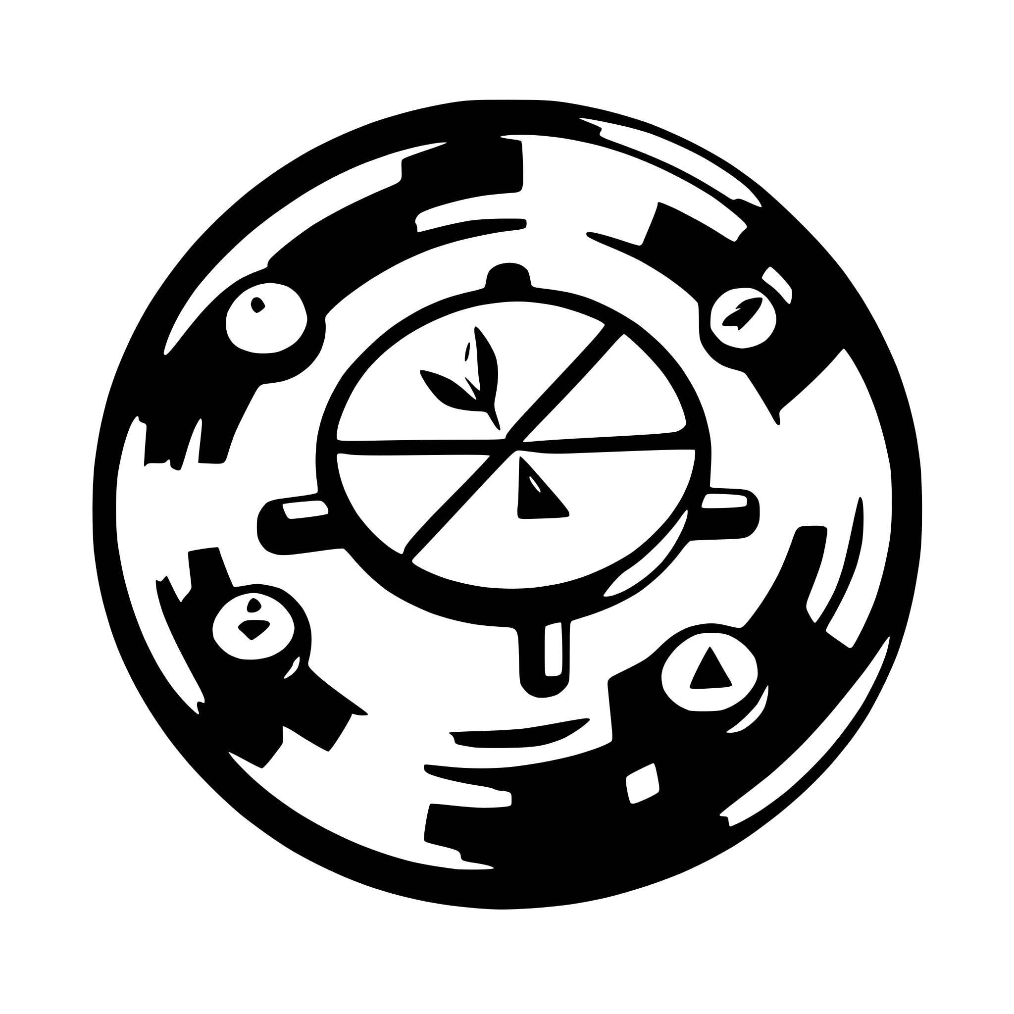 AI-generated SVG of a Board Games Almet circle