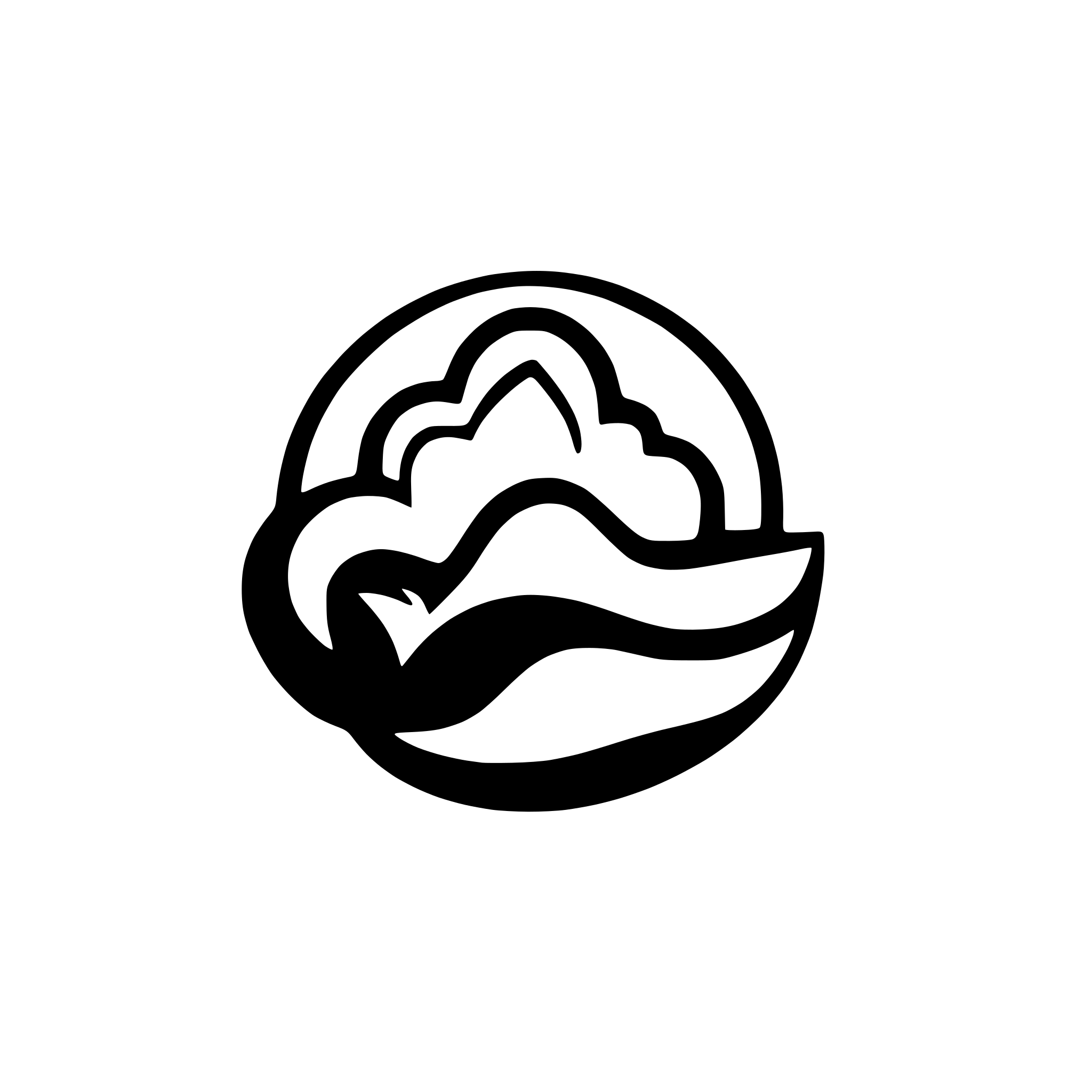AI-generated SVG of a simple fluffy cloud
