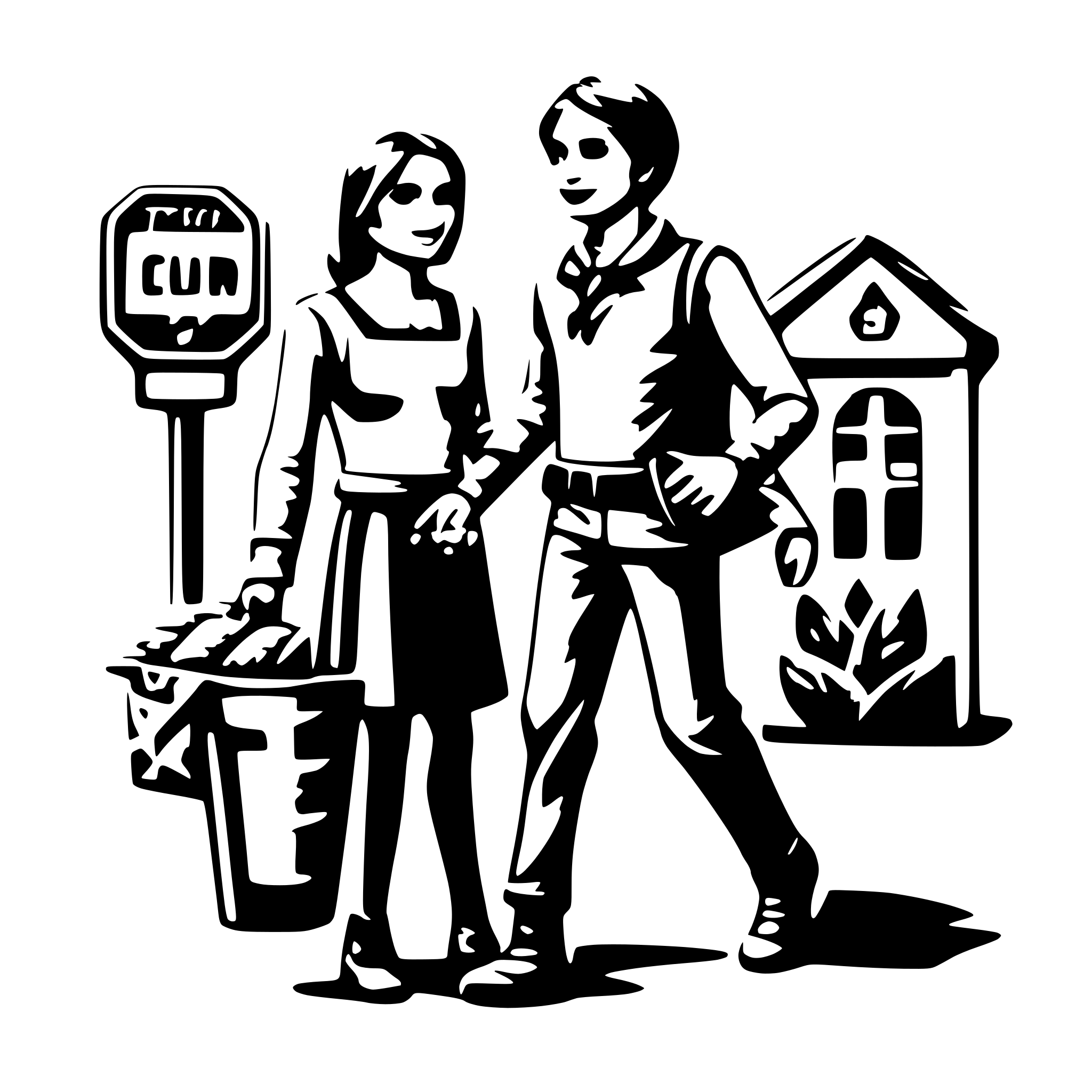 AI-generated SVG of a purchase traker