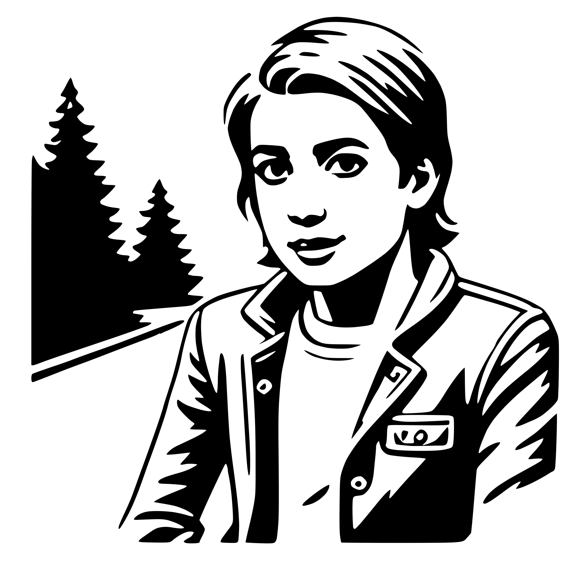 AI-generated SVG of 'teen'