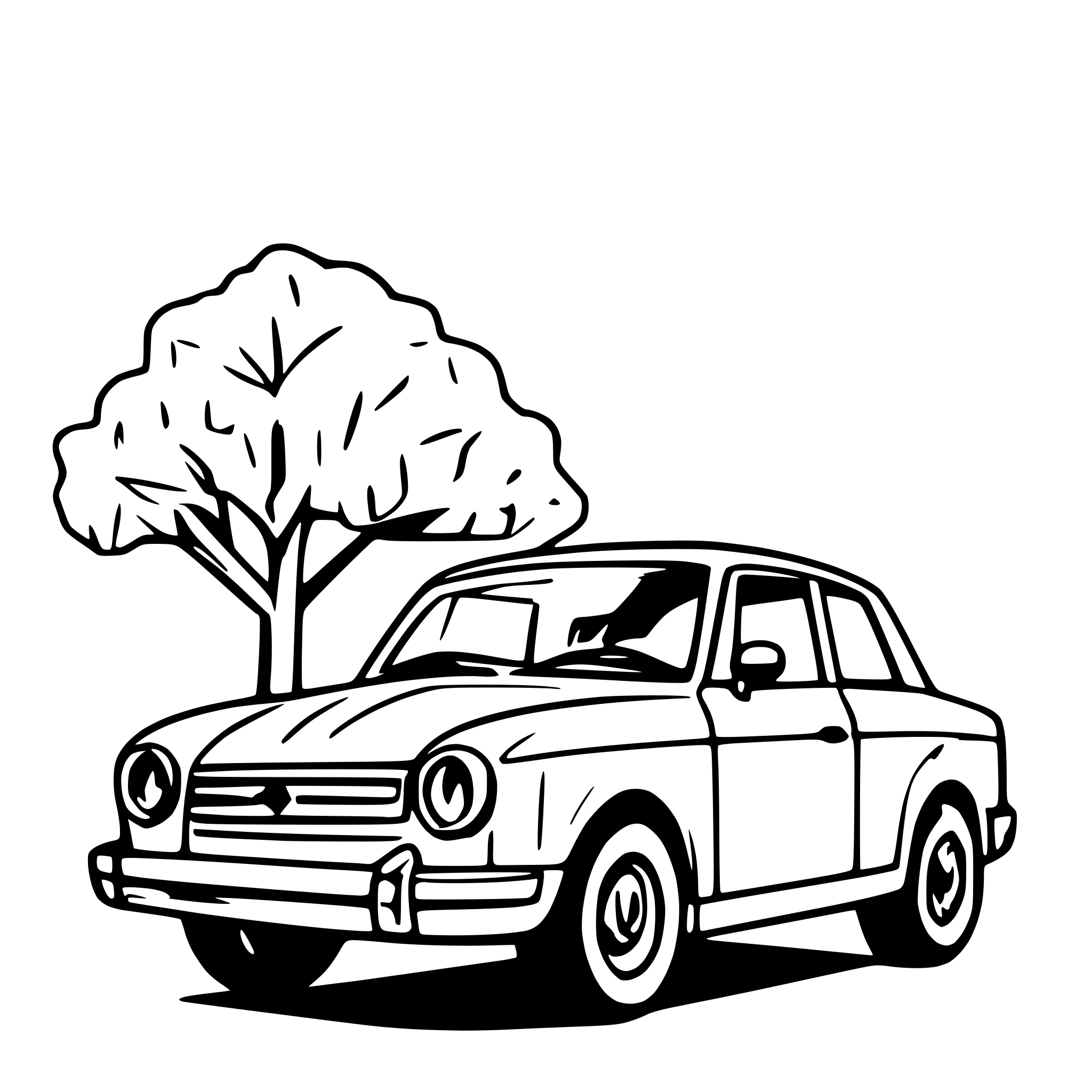 AI-generated SVG of 'car rent'