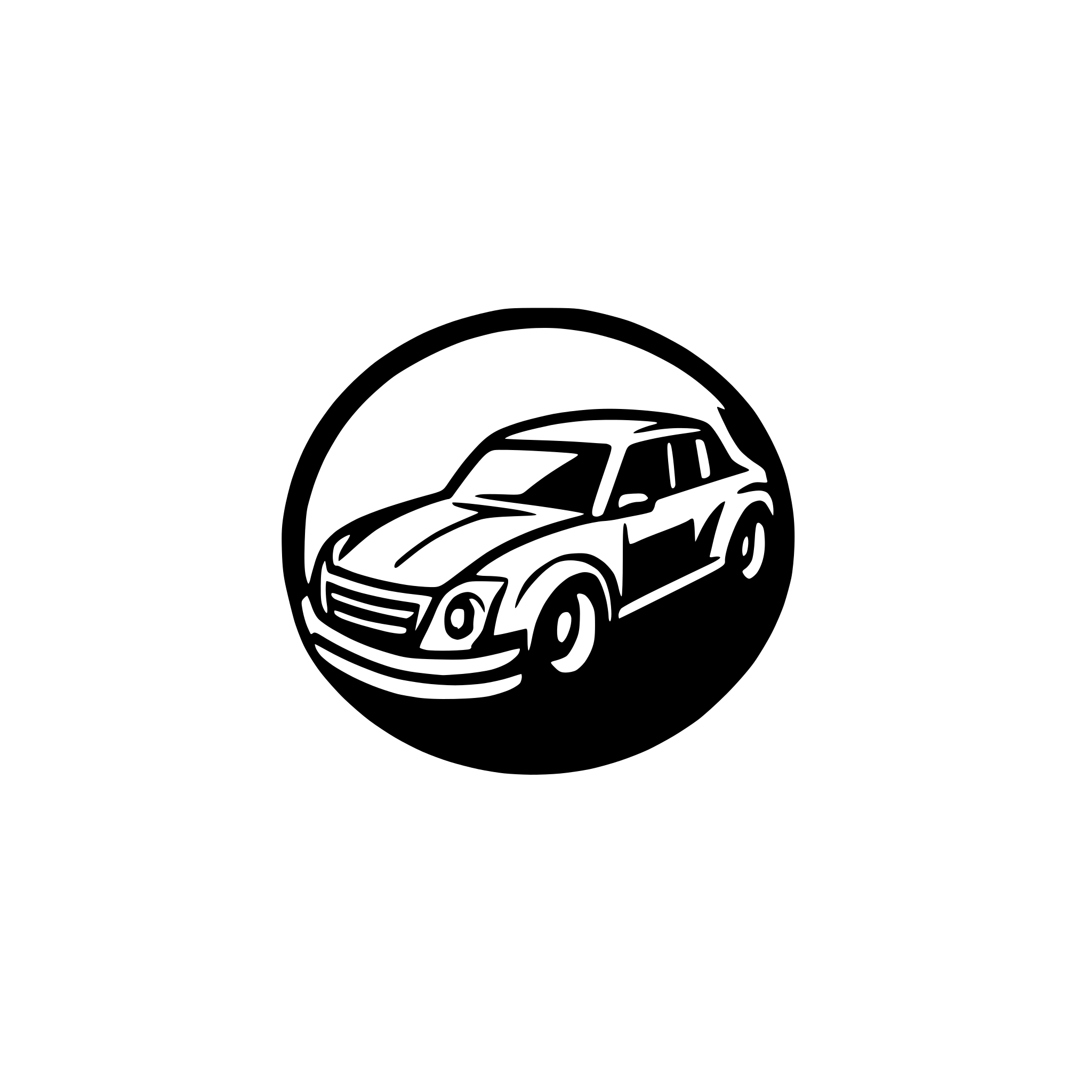AI-generated SVG of a car