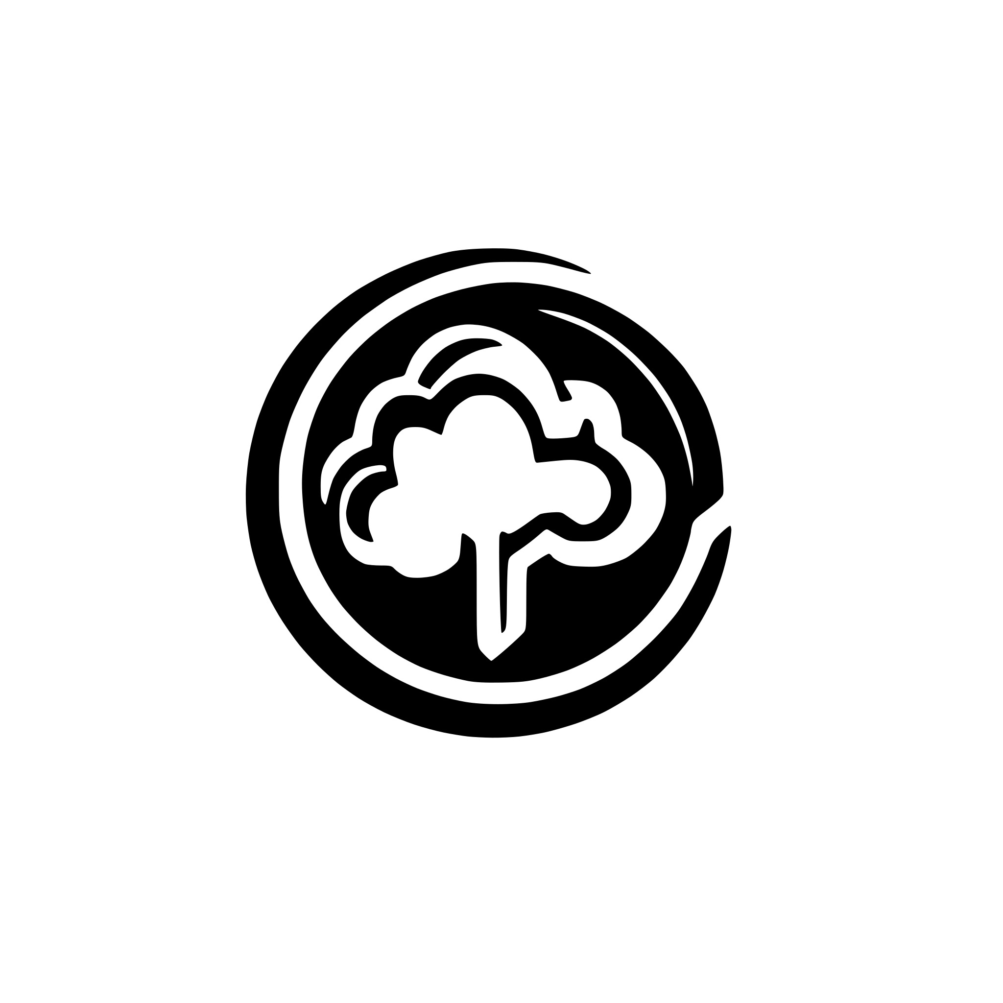 AI-generated SVG of a silhouette of cloud