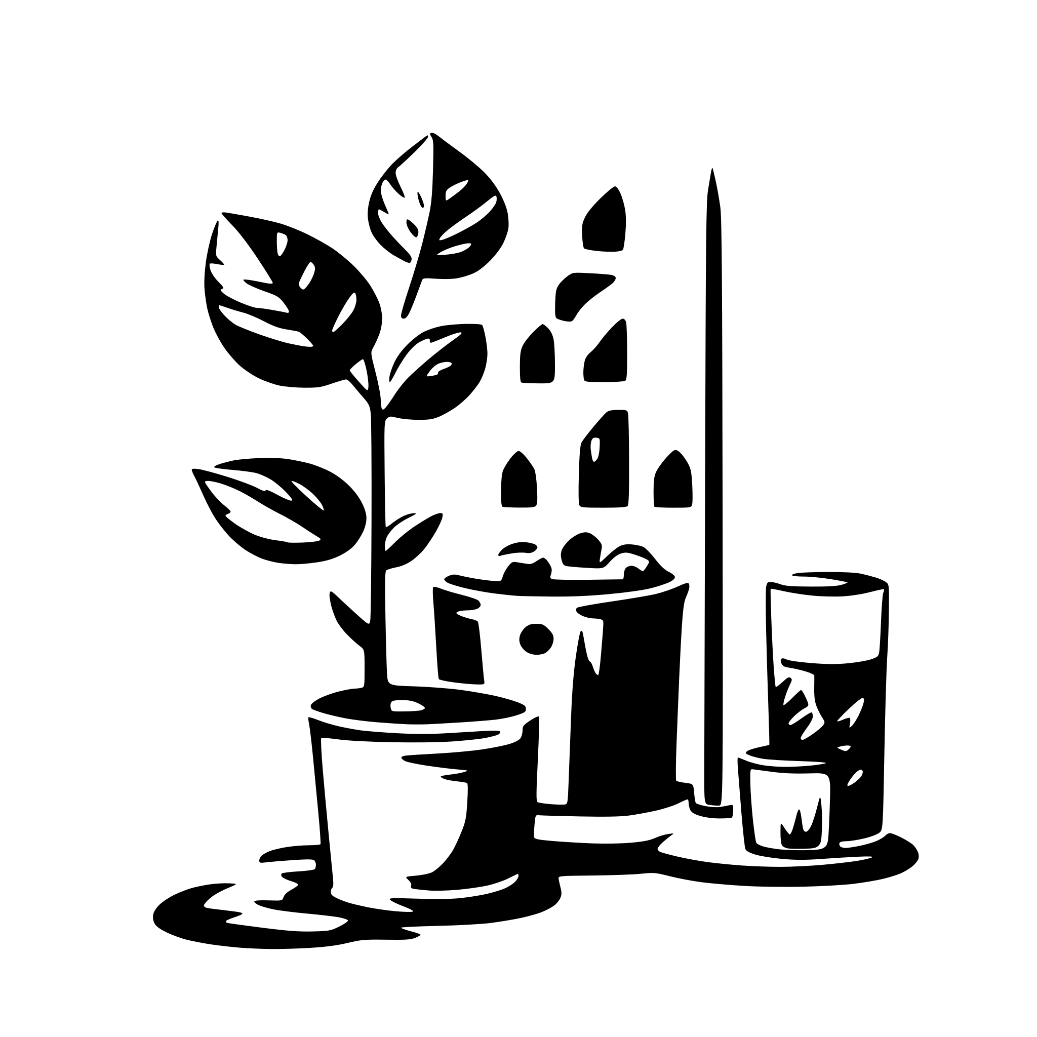 AI-generated SVG of 'creative'