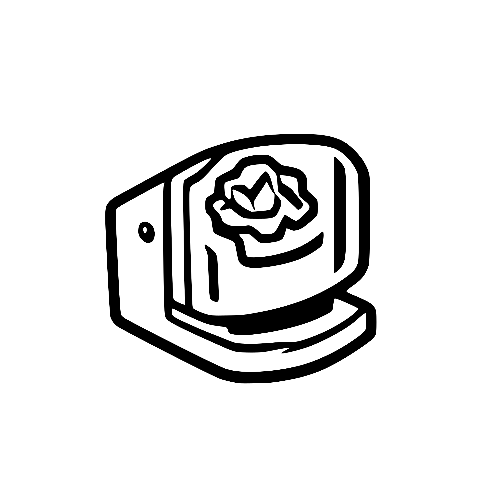 AI-generated SVG of a mass spectrometry machine